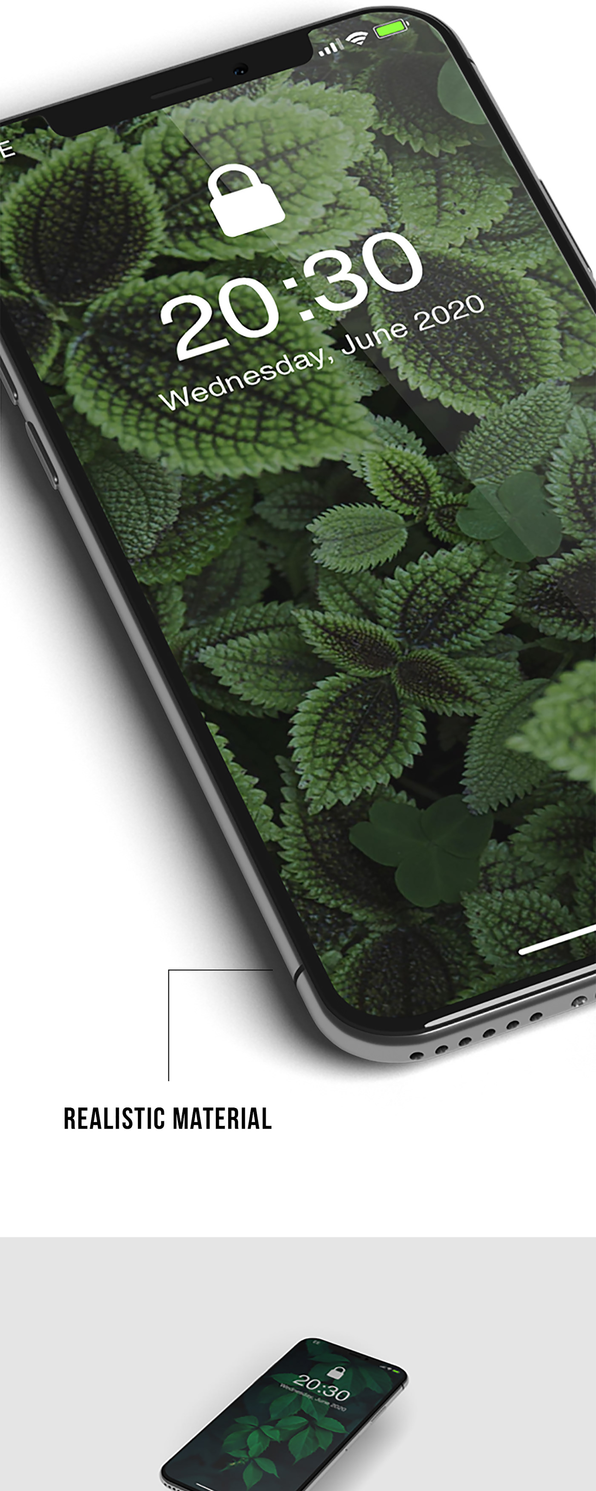 Iphone X Mockup presentation image