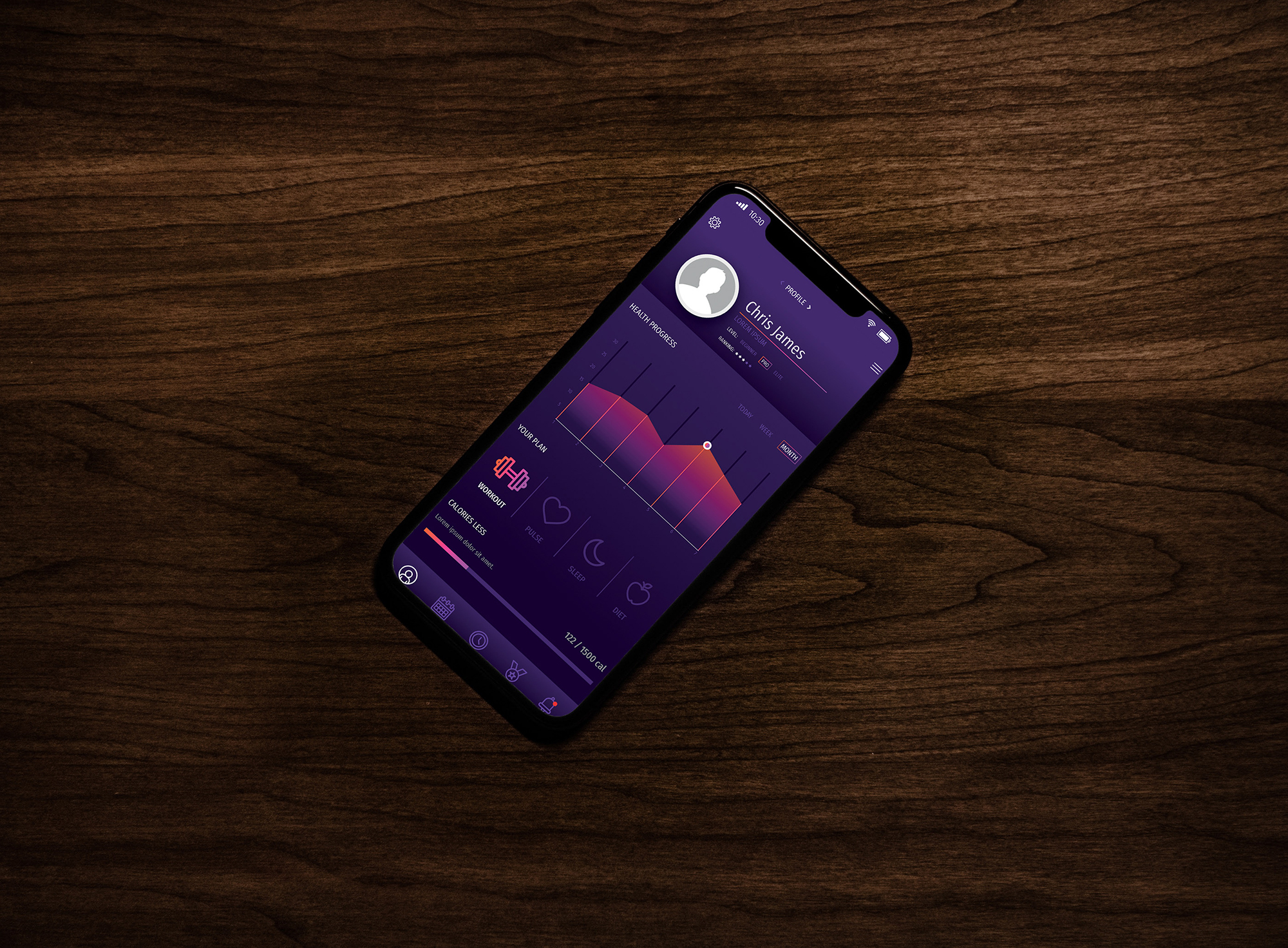 Free Iphone X Mockup presentation image