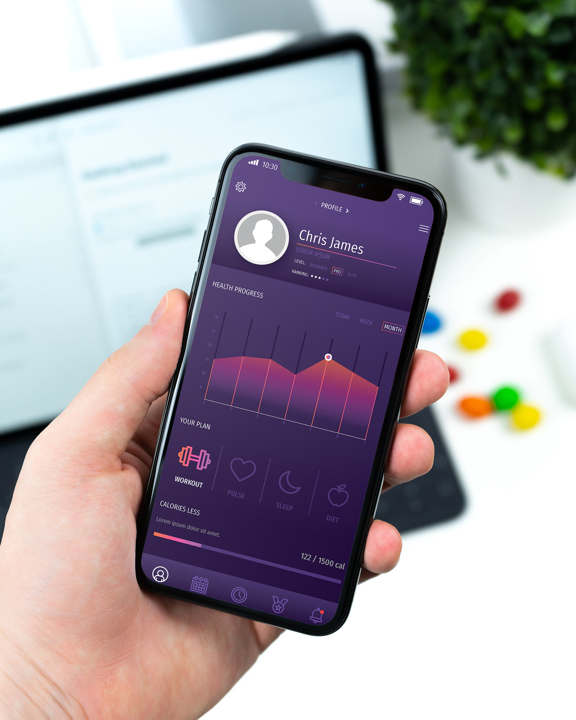 Free Iphone X Mockup presentation image
