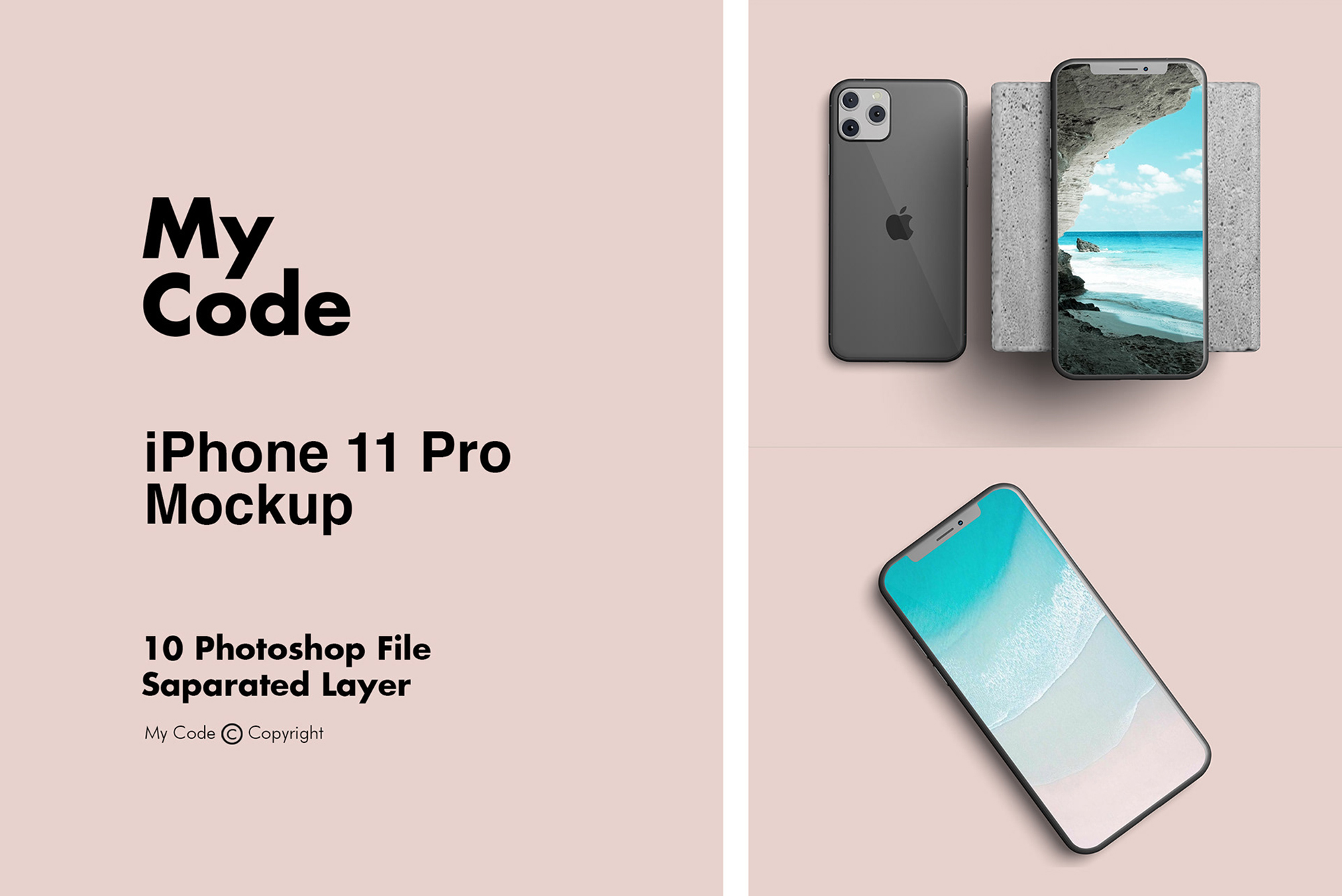 Free Demo iPhone 11 Pro Mockup presentation image
