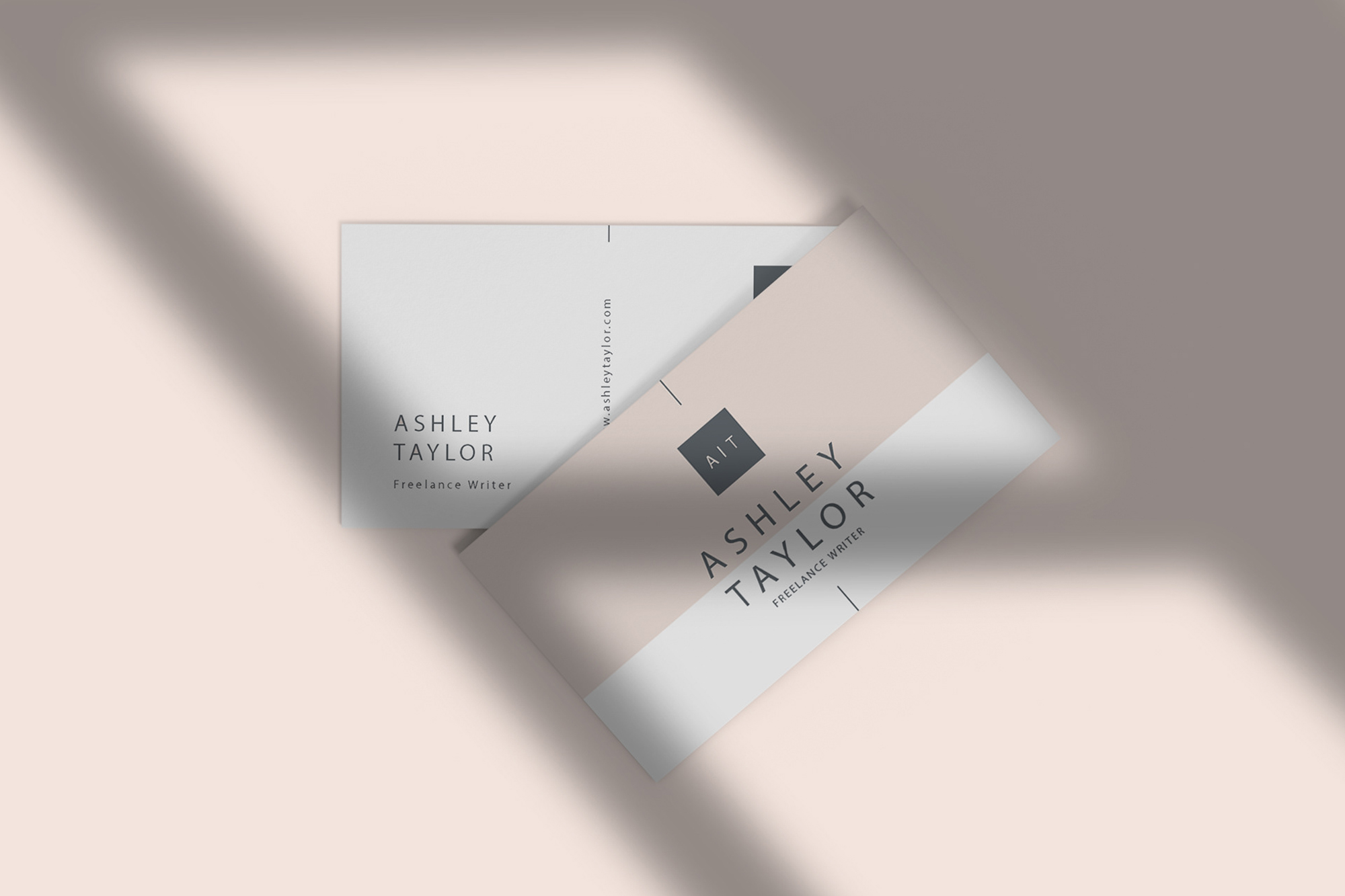 Clean Business Card Mockup presentation image