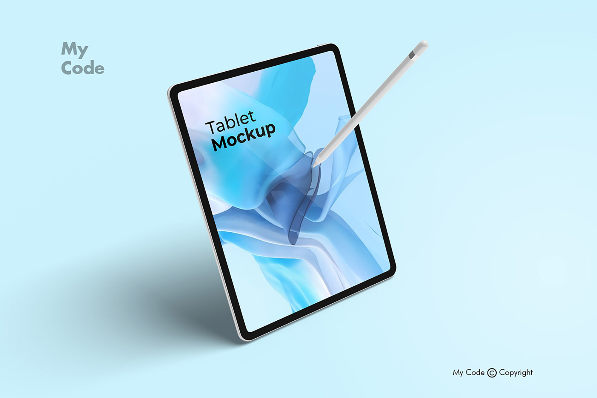 Stylish iPad Mockup presentation image