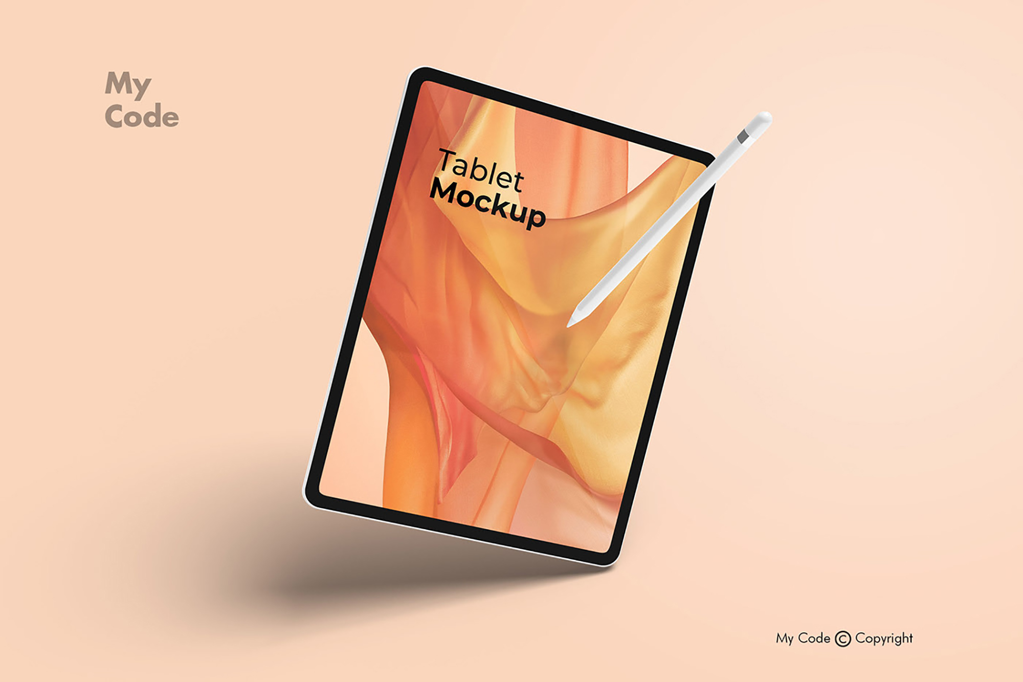 Stylish iPad Mockup presentation image