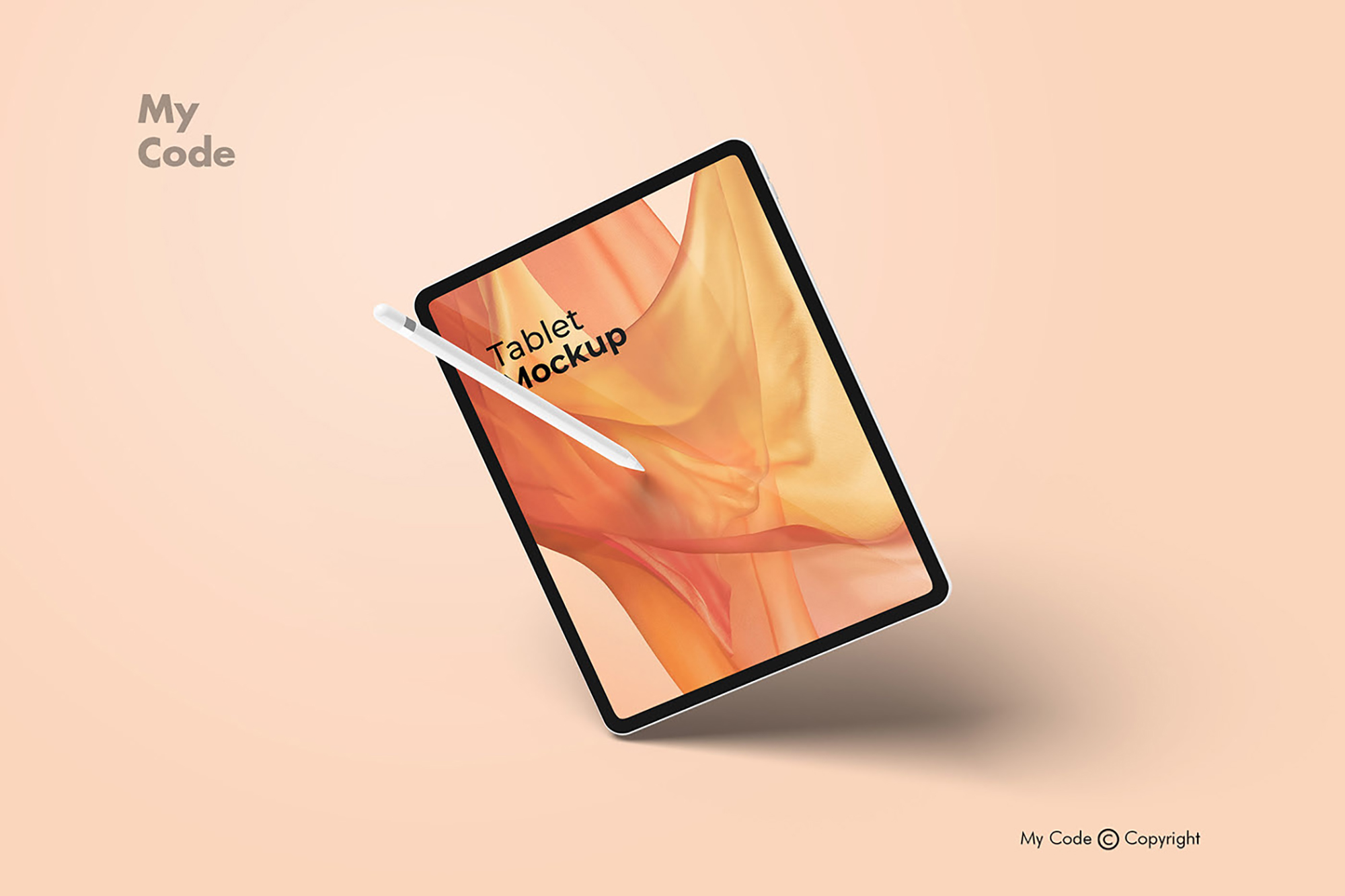 Stylish iPad Mockup presentation image