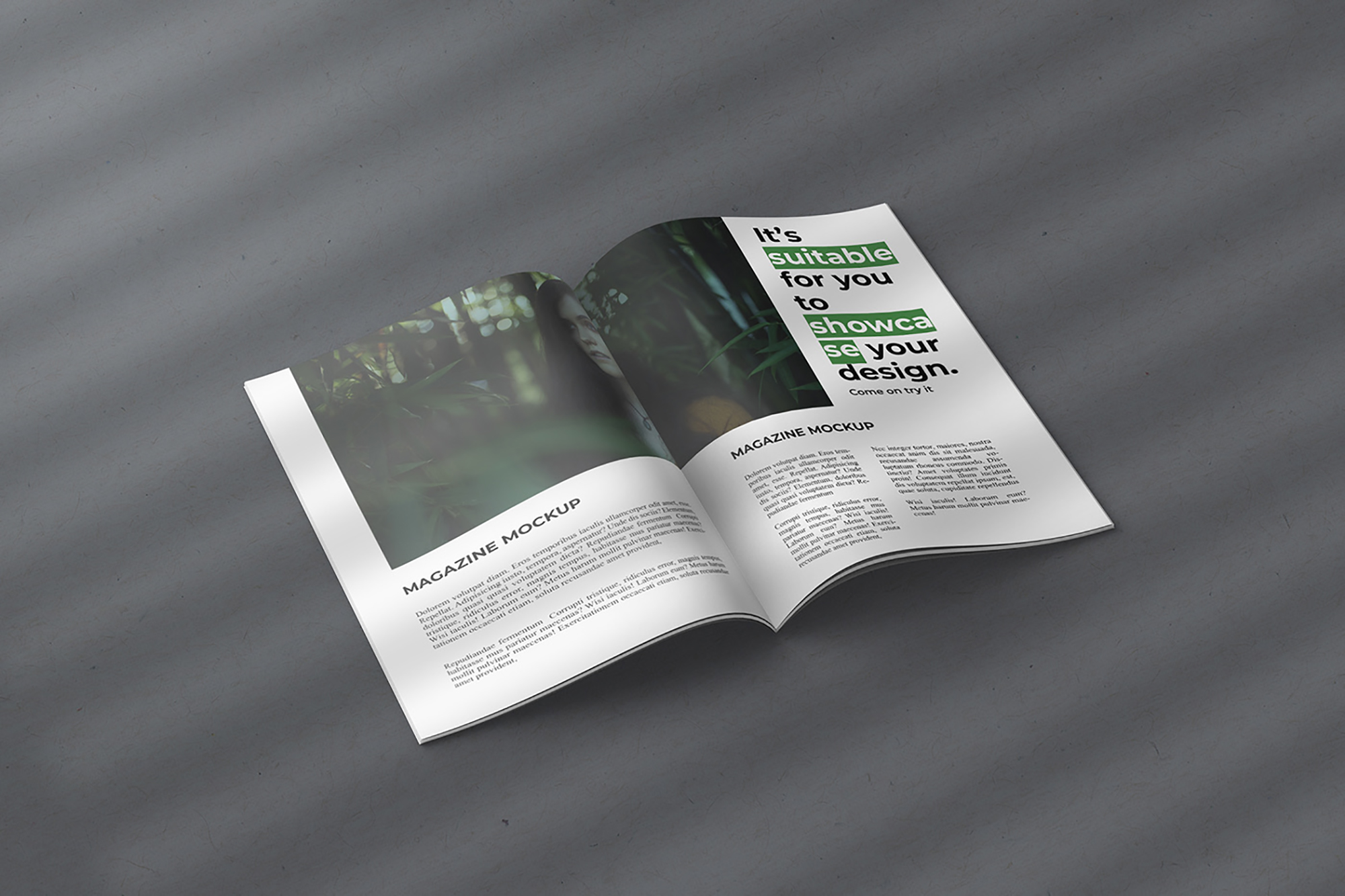 Minimalist Magazine Mockups Vol. 2 presentation image