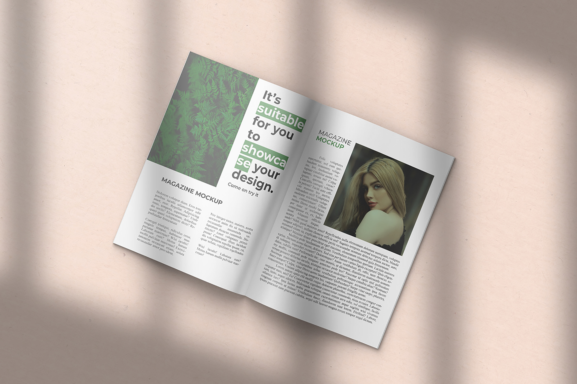 Minimalist Magazine Mockups Vol. 2 presentation image