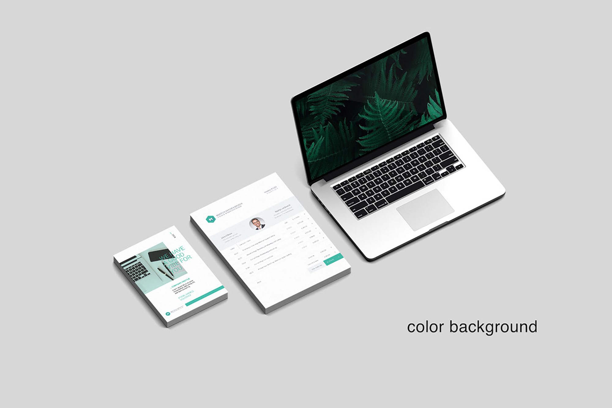 Stationary/Branding Mockups presentation image
