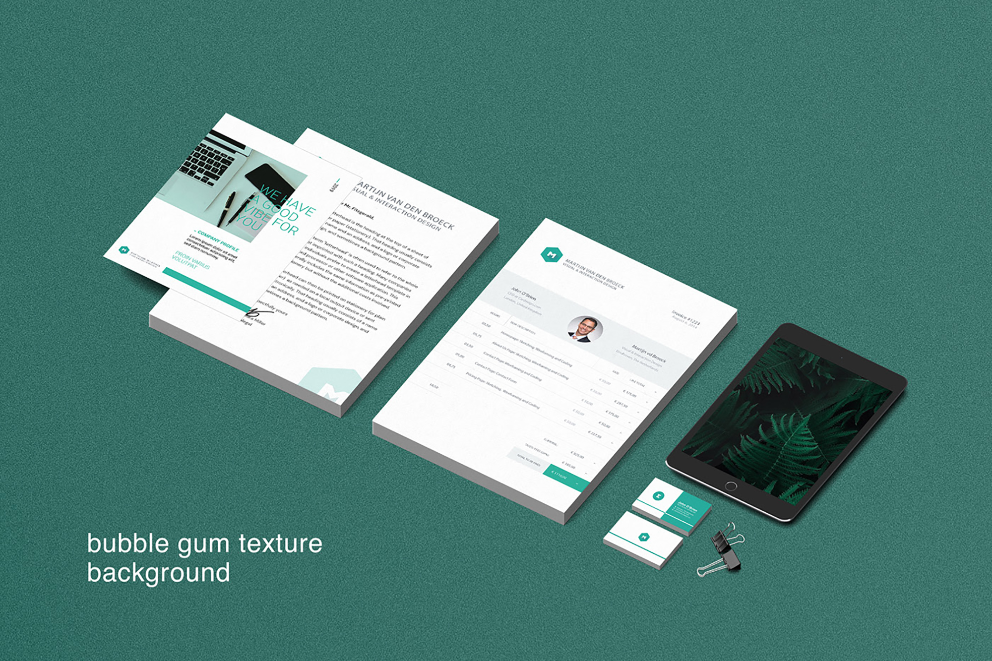 Stationary/Branding Mockups presentation image