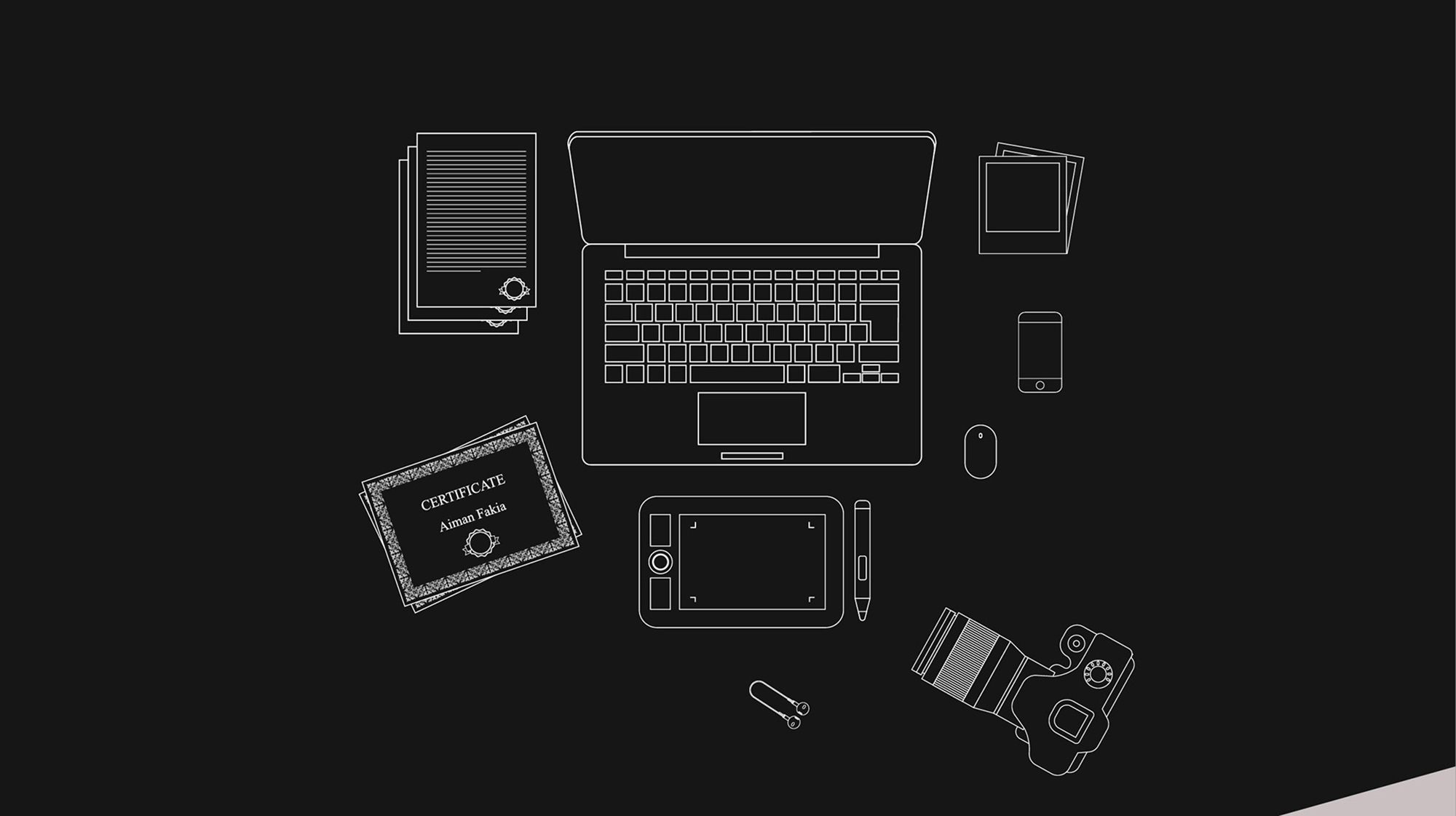 FREE MODERN & CLEAN RESUME TEMPLATE presentation image