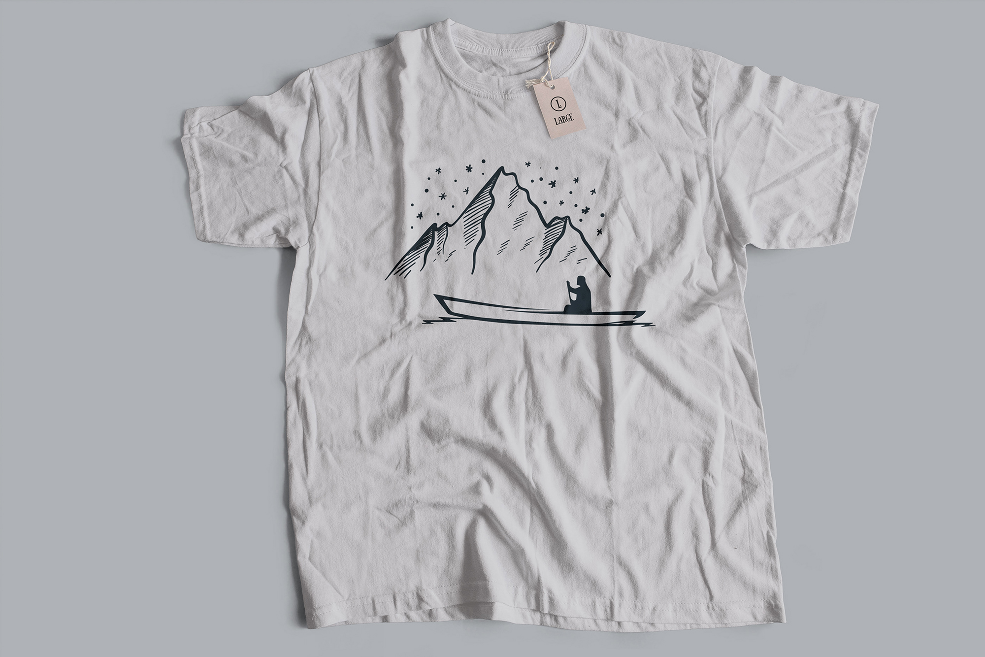 Boys t-shirt and mockup download presentation image