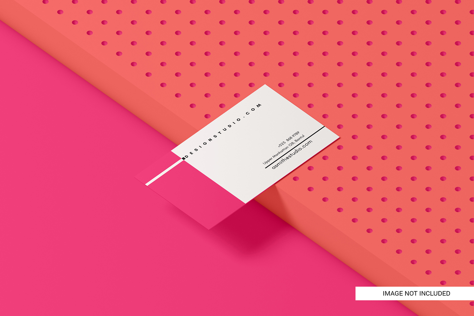 Business card Free mockup presentation image
