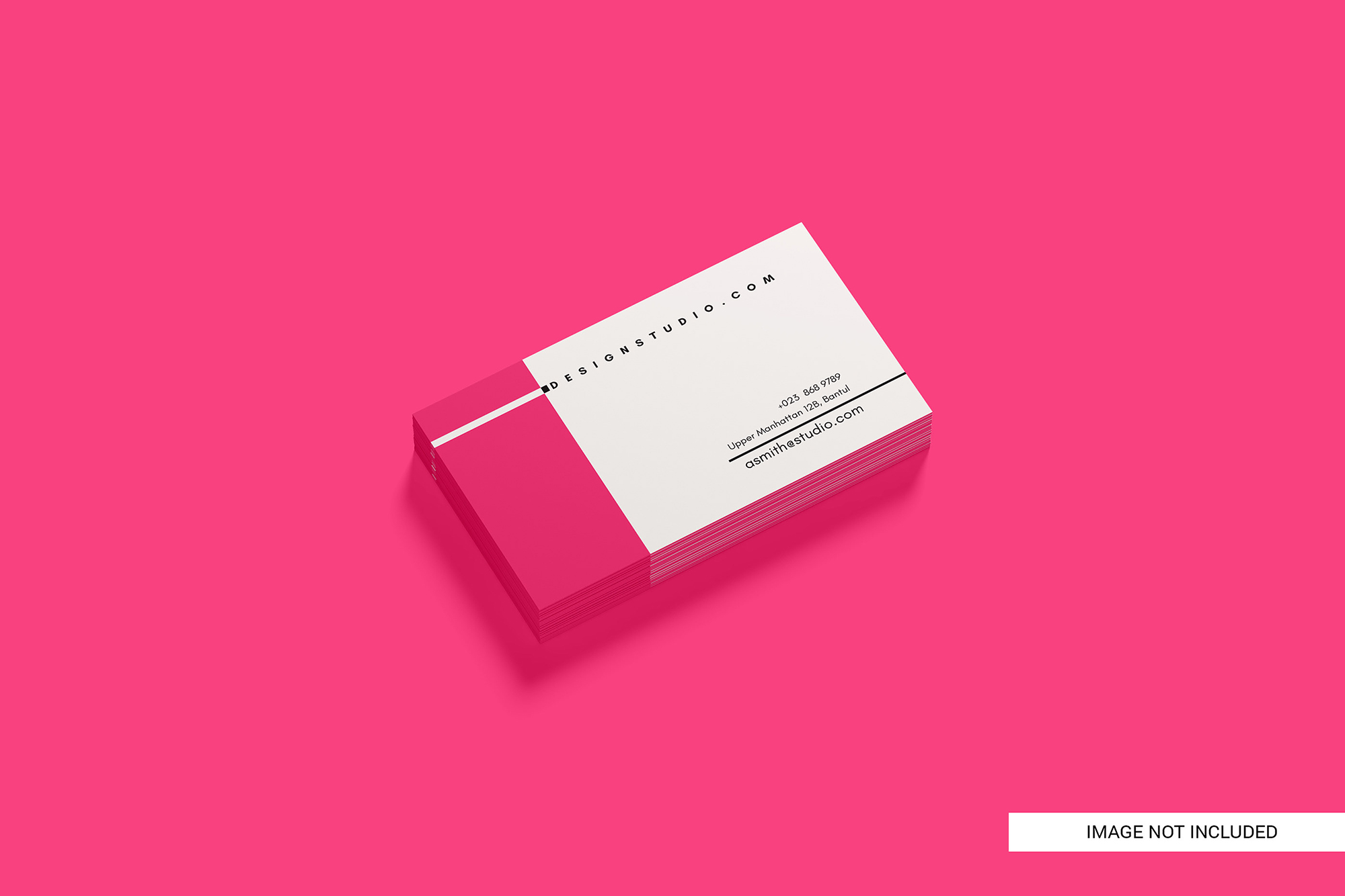 Business card Free mockup presentation image
