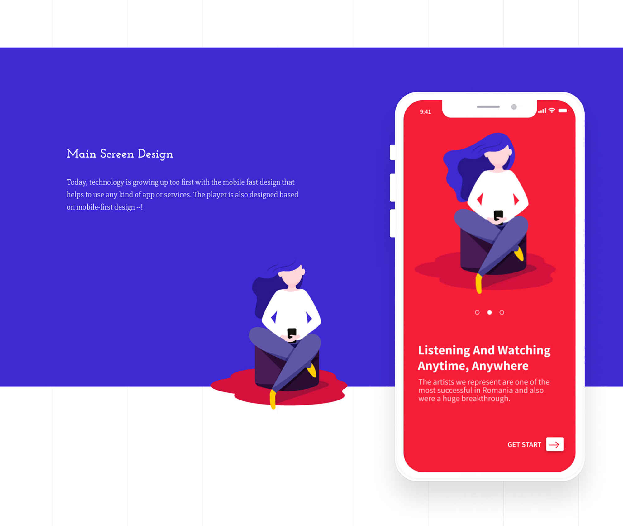Music Player Box (Freebie) presentation image