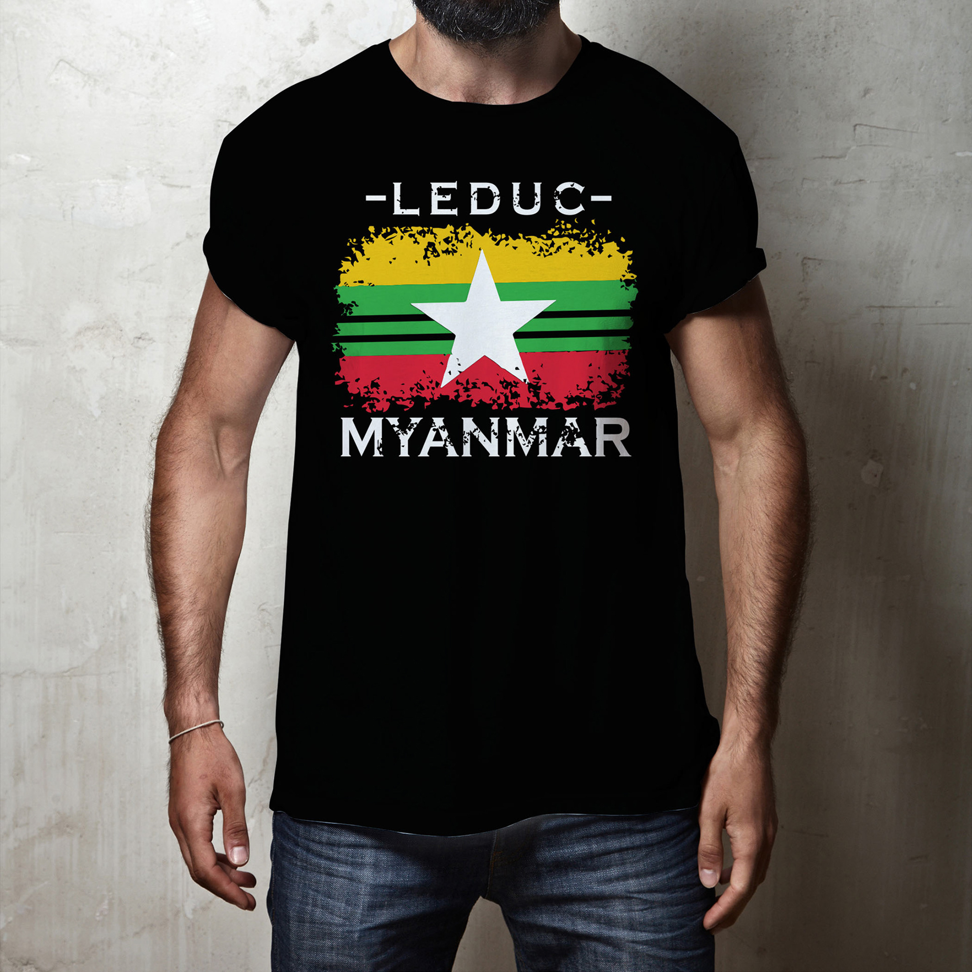 Boxing t-shirt MockUp Psd-Project 51 presentation image