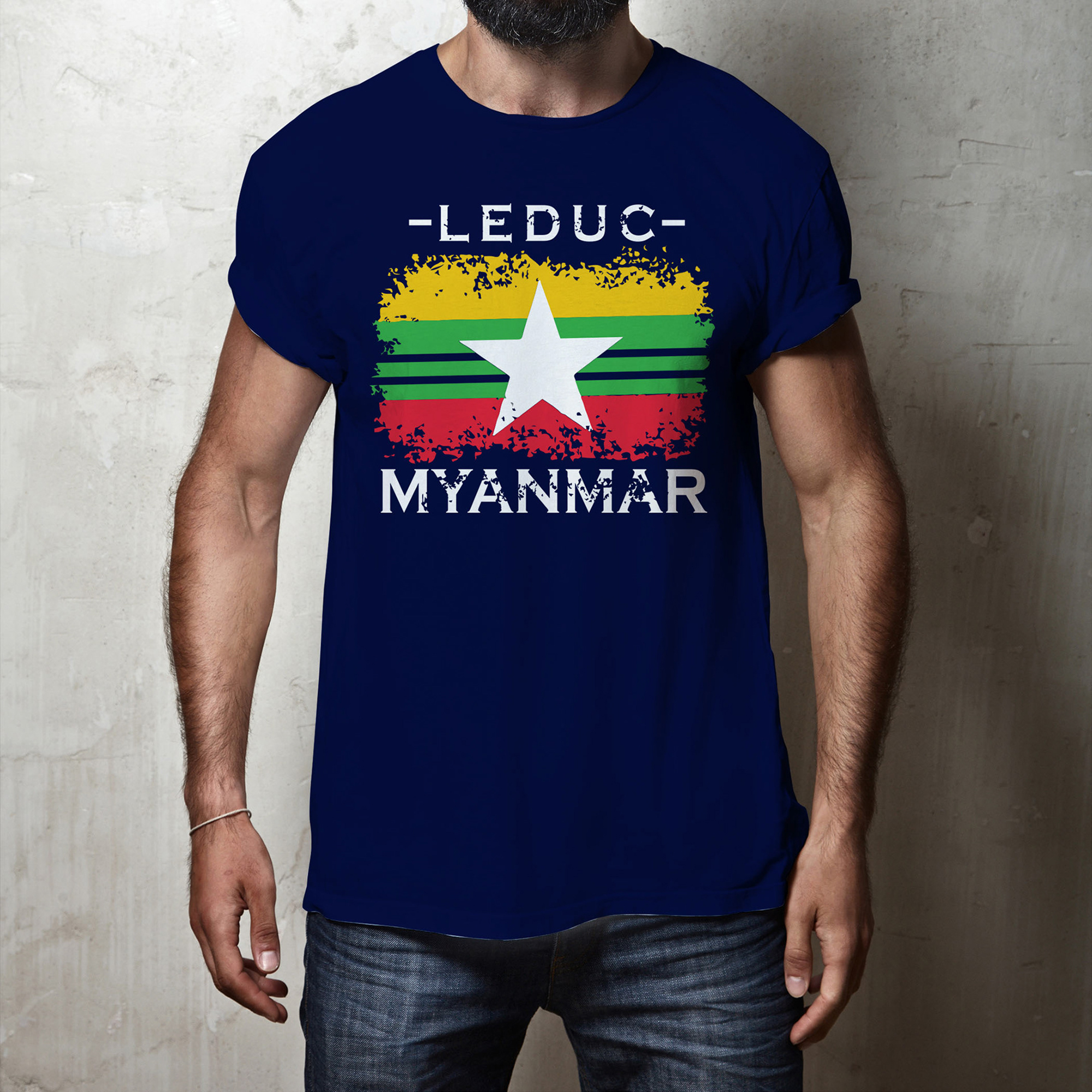 Boxing t-shirt MockUp Psd-Project 51 presentation image