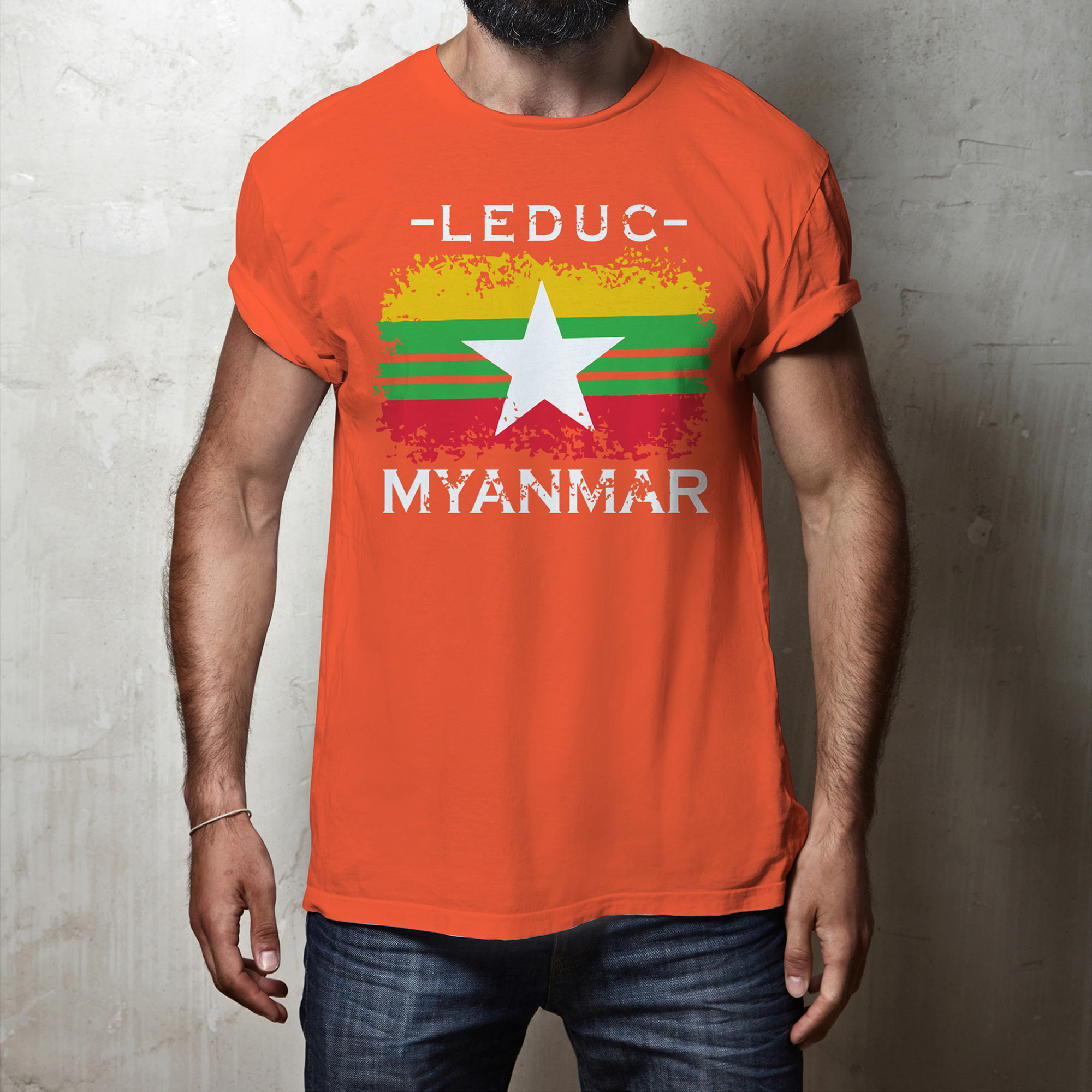 Boxing t-shirt MockUp Psd-Project 51 presentation image