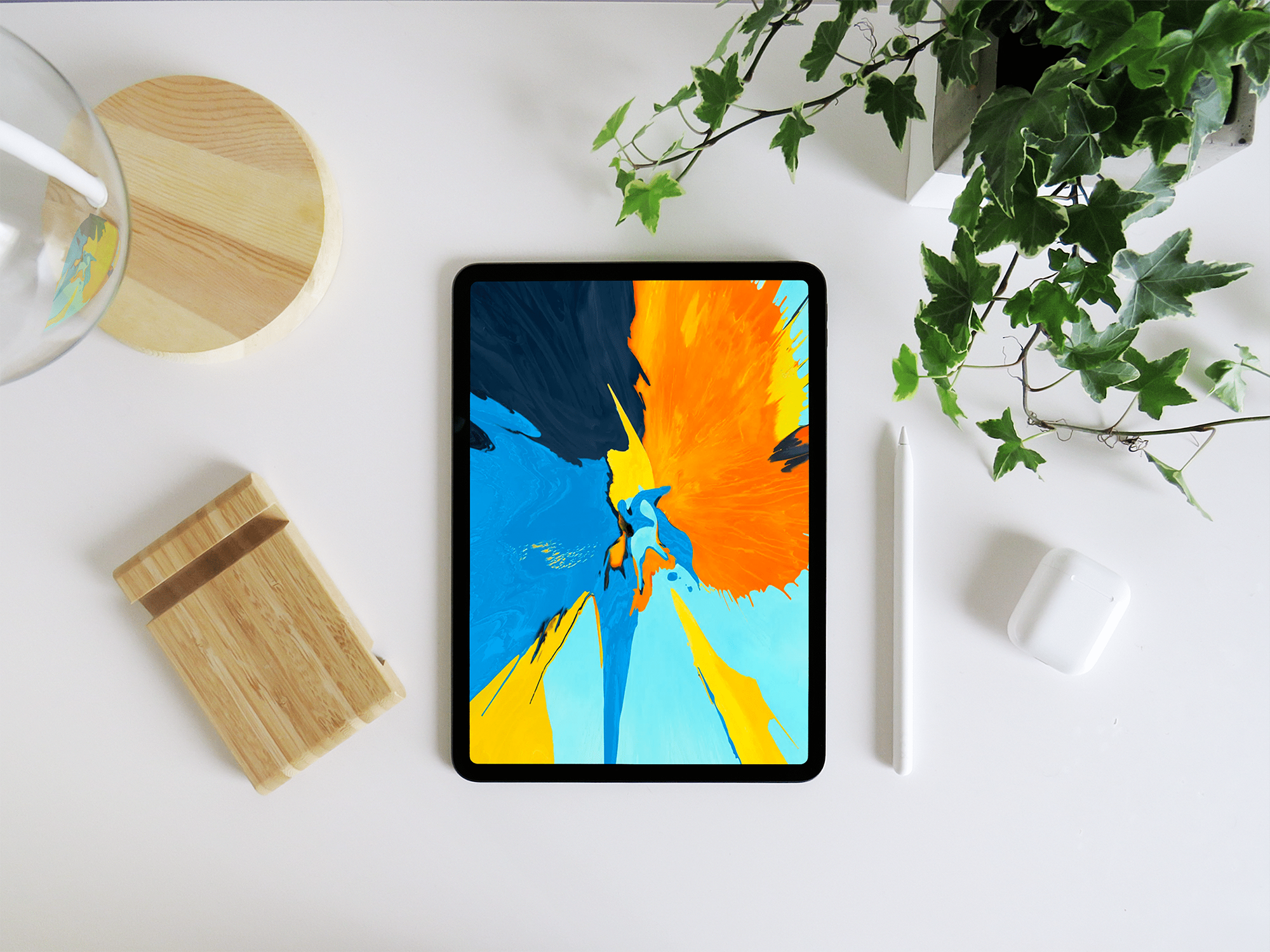FREE .PSD - IPad 11 Pro Mockup presentation image