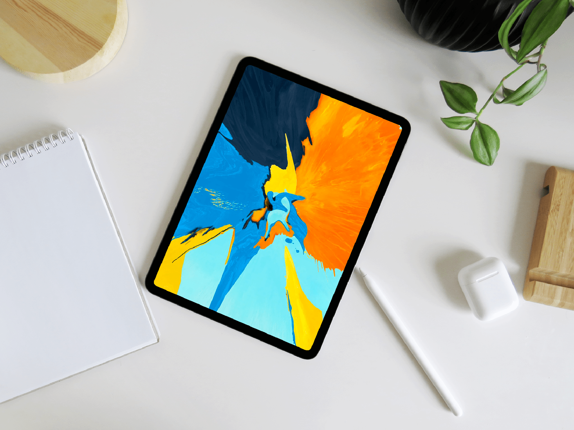 FREE .PSD - IPad 11 Pro Mockup presentation image