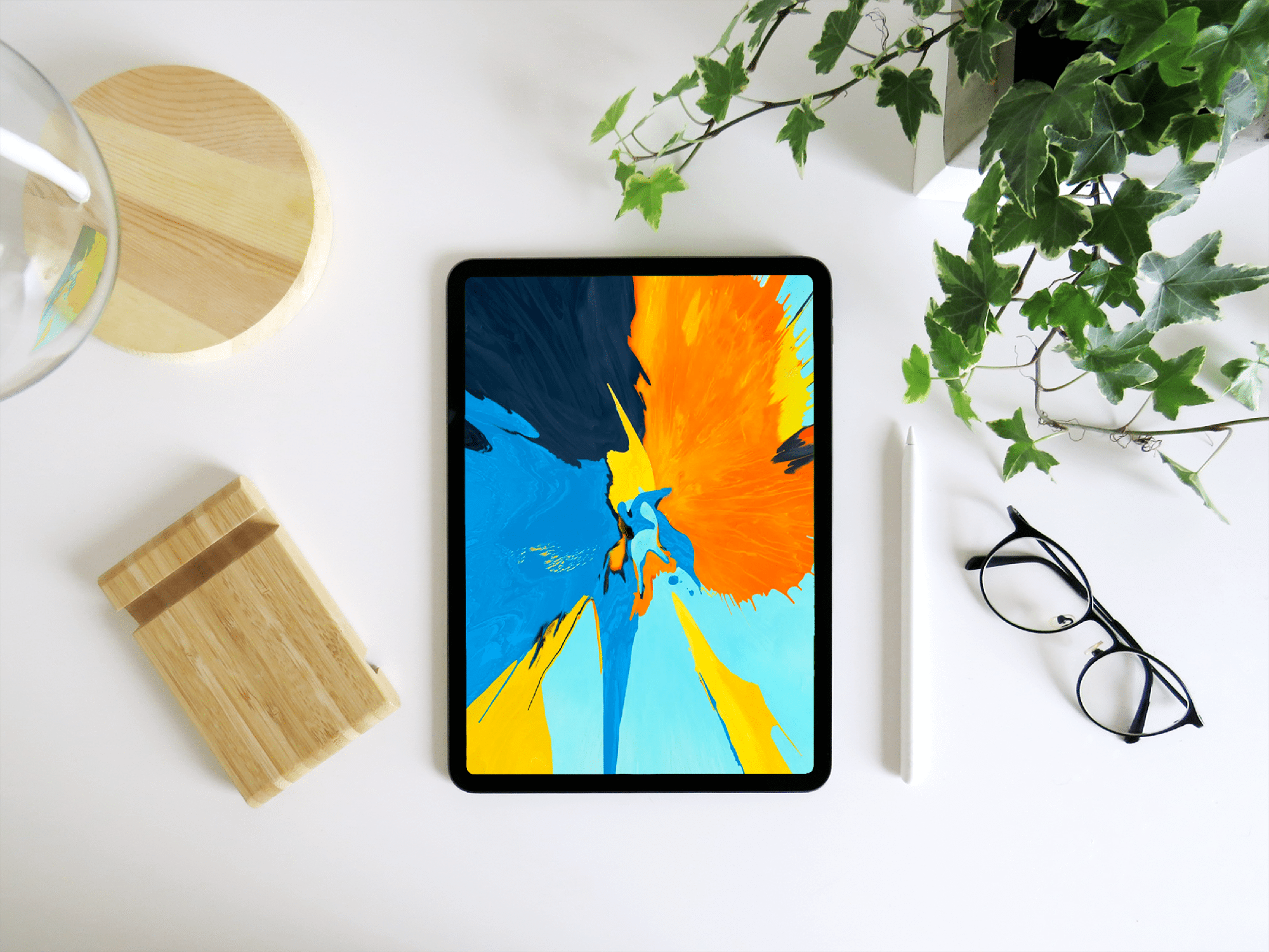 FREE .PSD - IPad 11 Pro Mockup presentation image