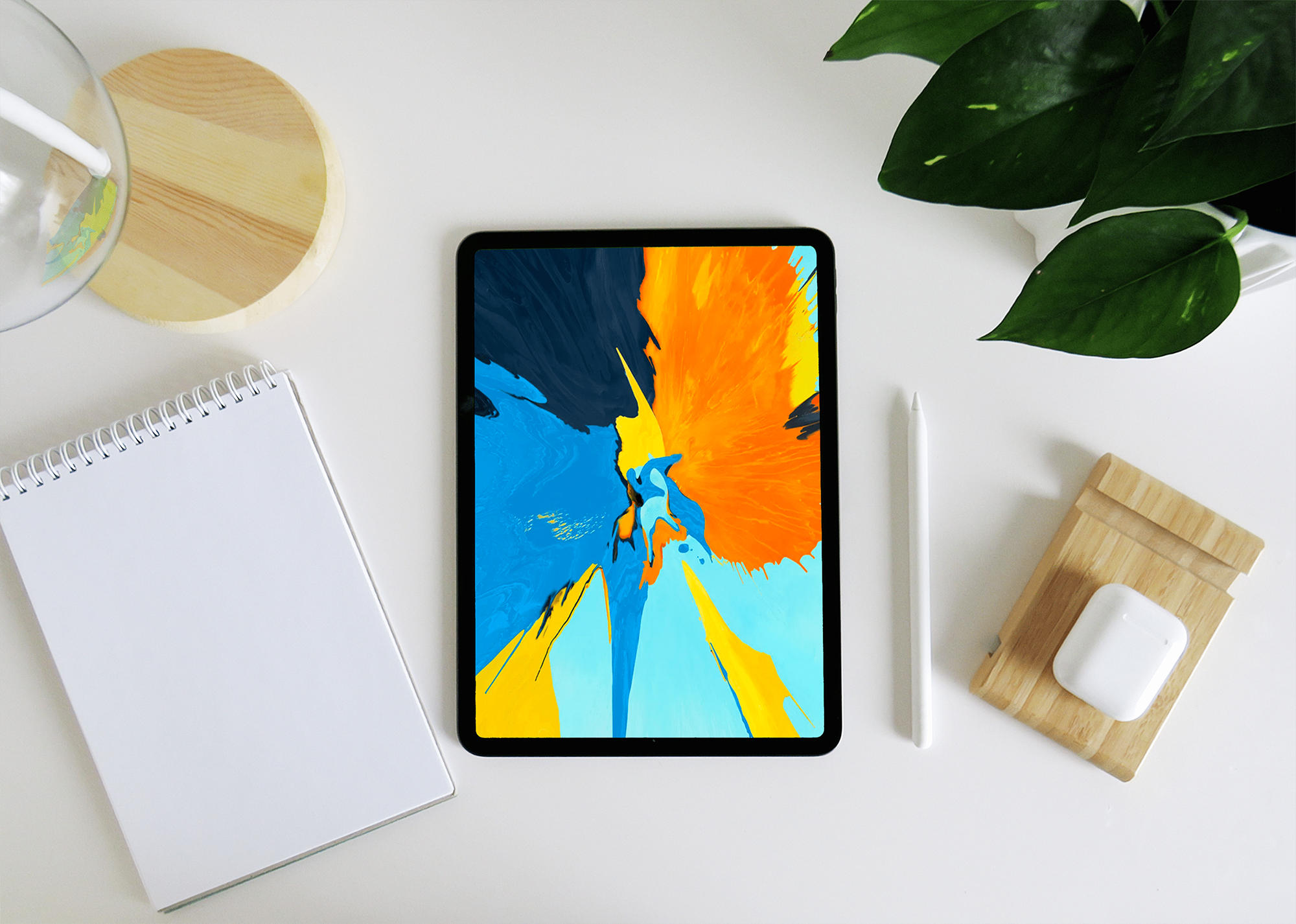 FREE .PSD - IPad 11 Pro Mockup presentation image