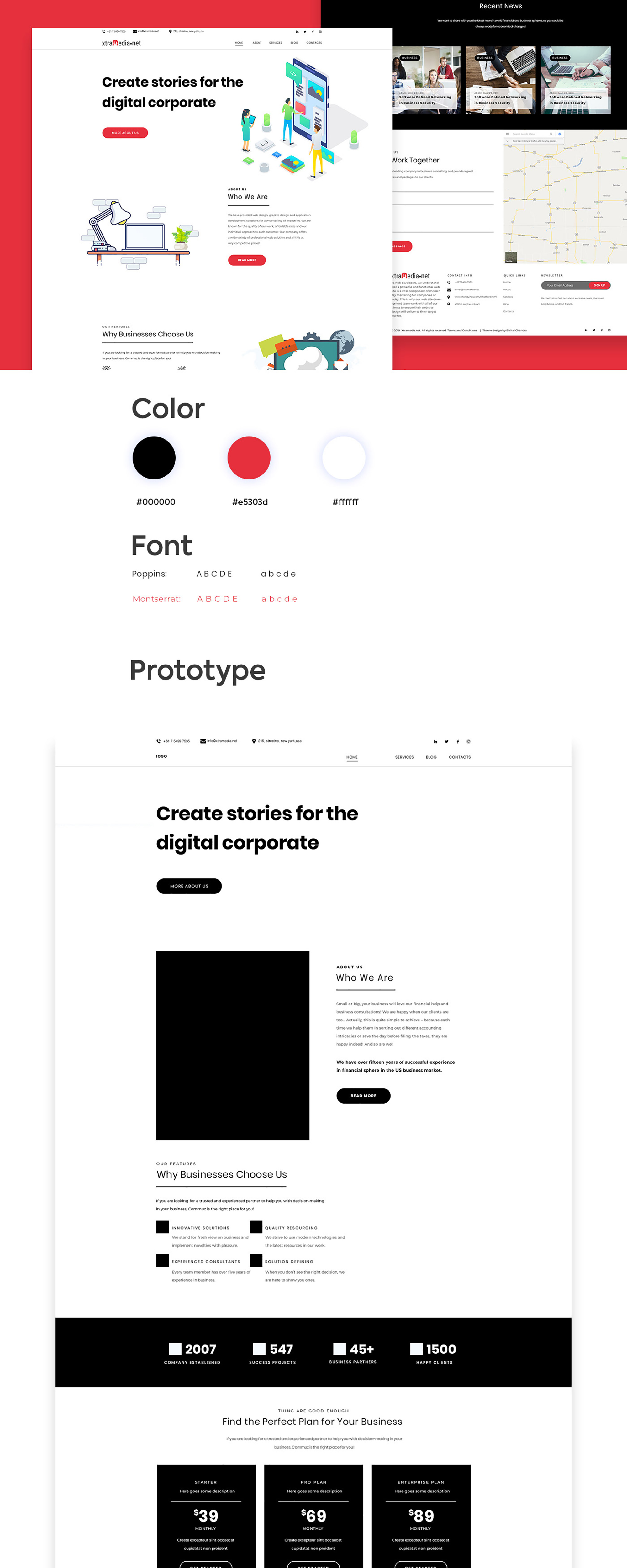 Extra - Software, Web App And Startup Company presentation image