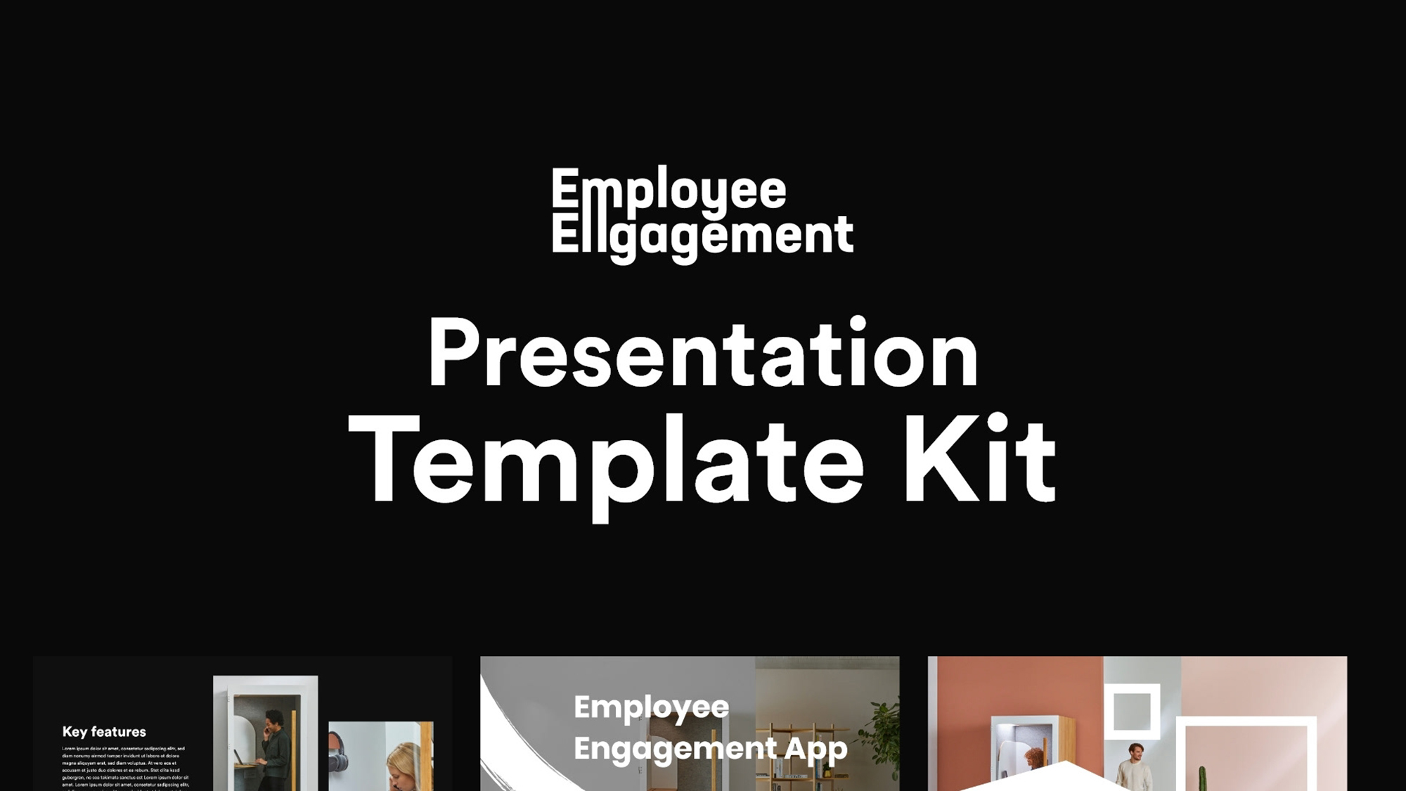 Employee Engagement Presentation Kit presentation image