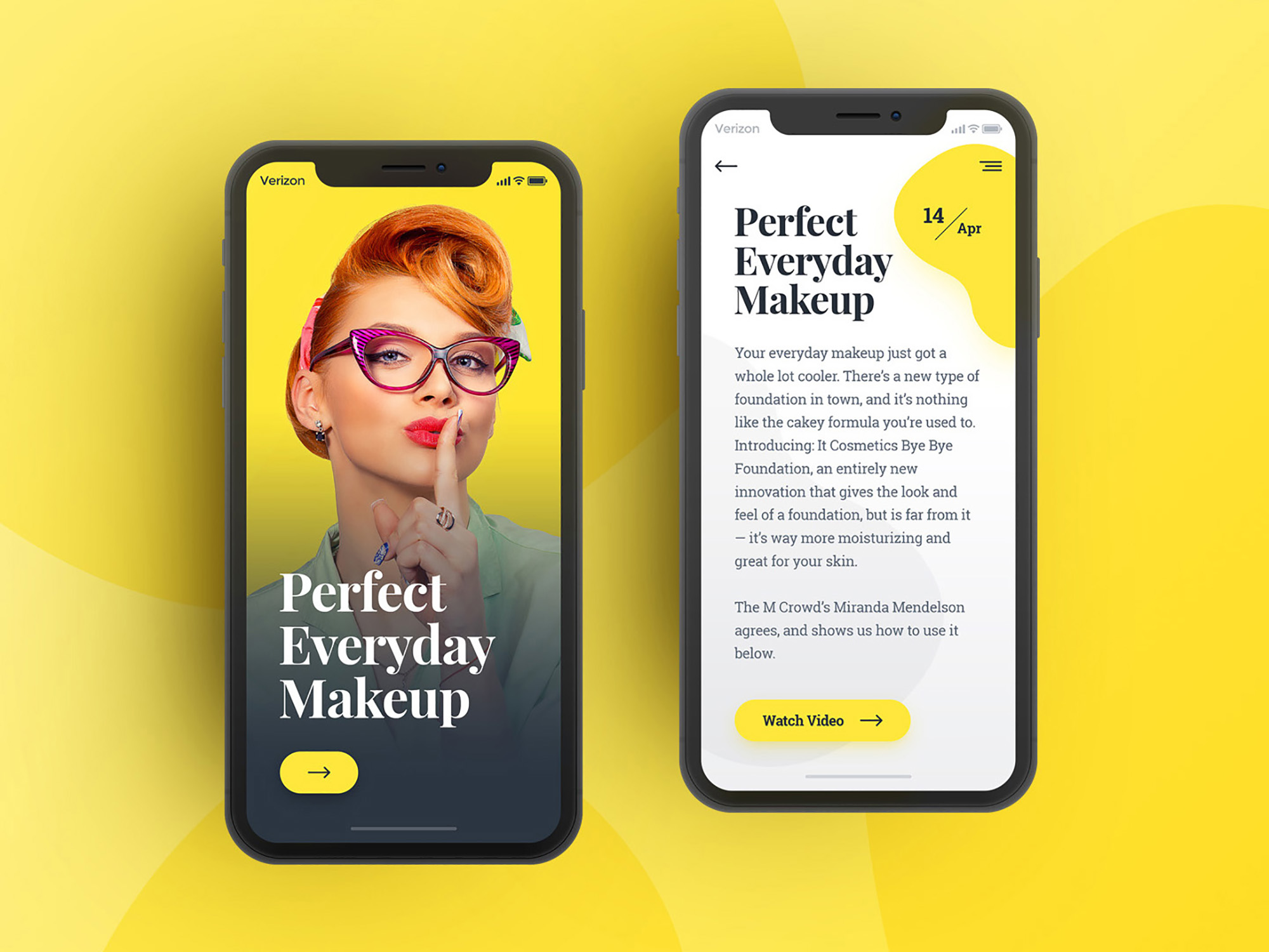 App Animations - Free AE presentation image