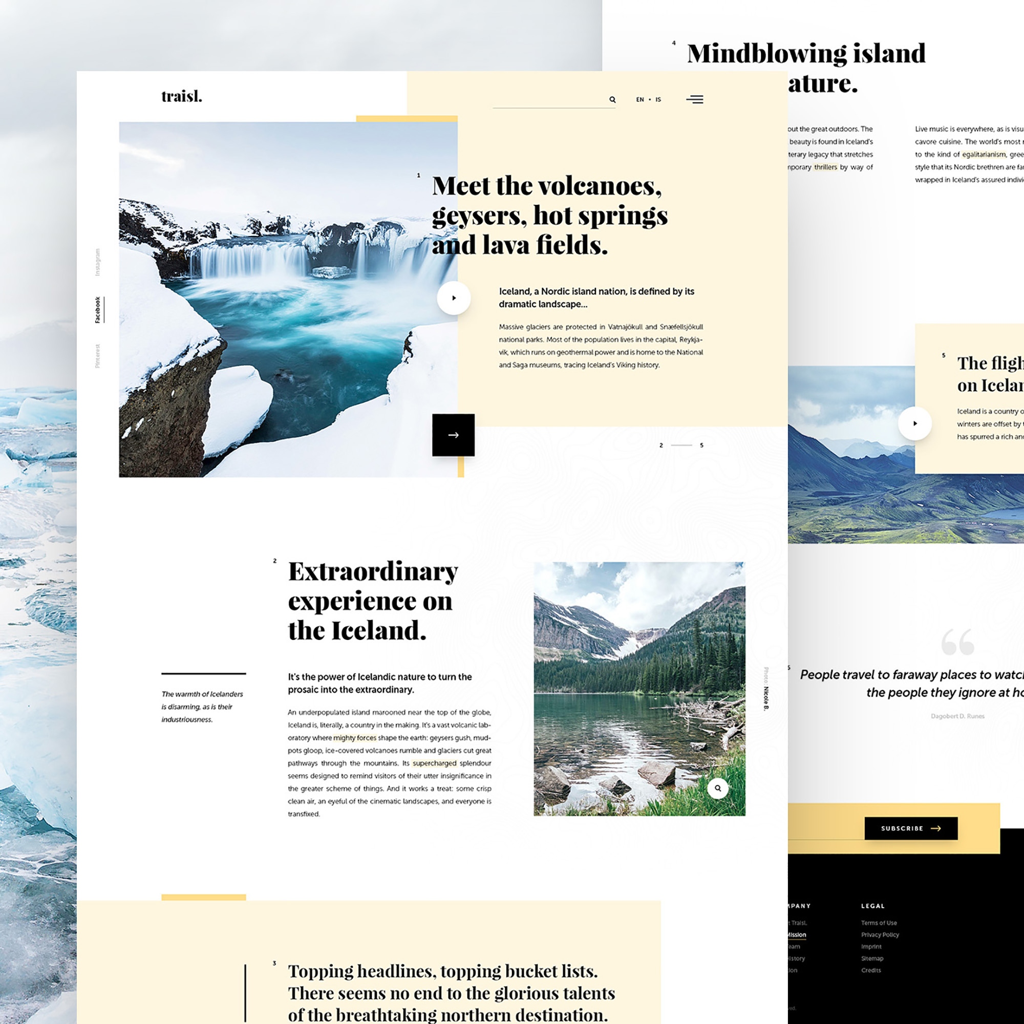 Web Animations - Free PS + AE presentation image