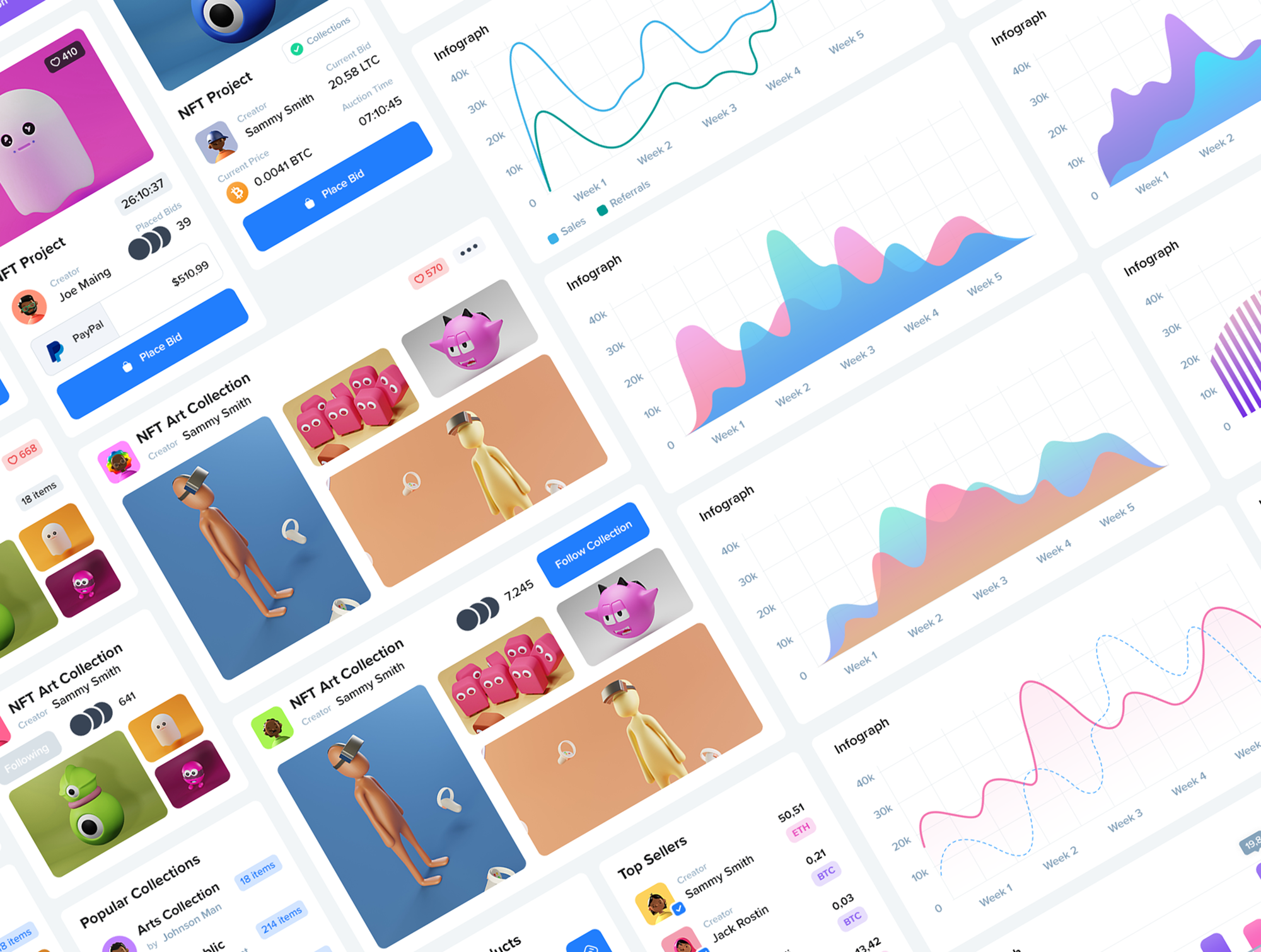 UI Decks - Cards and Blocks presentation image