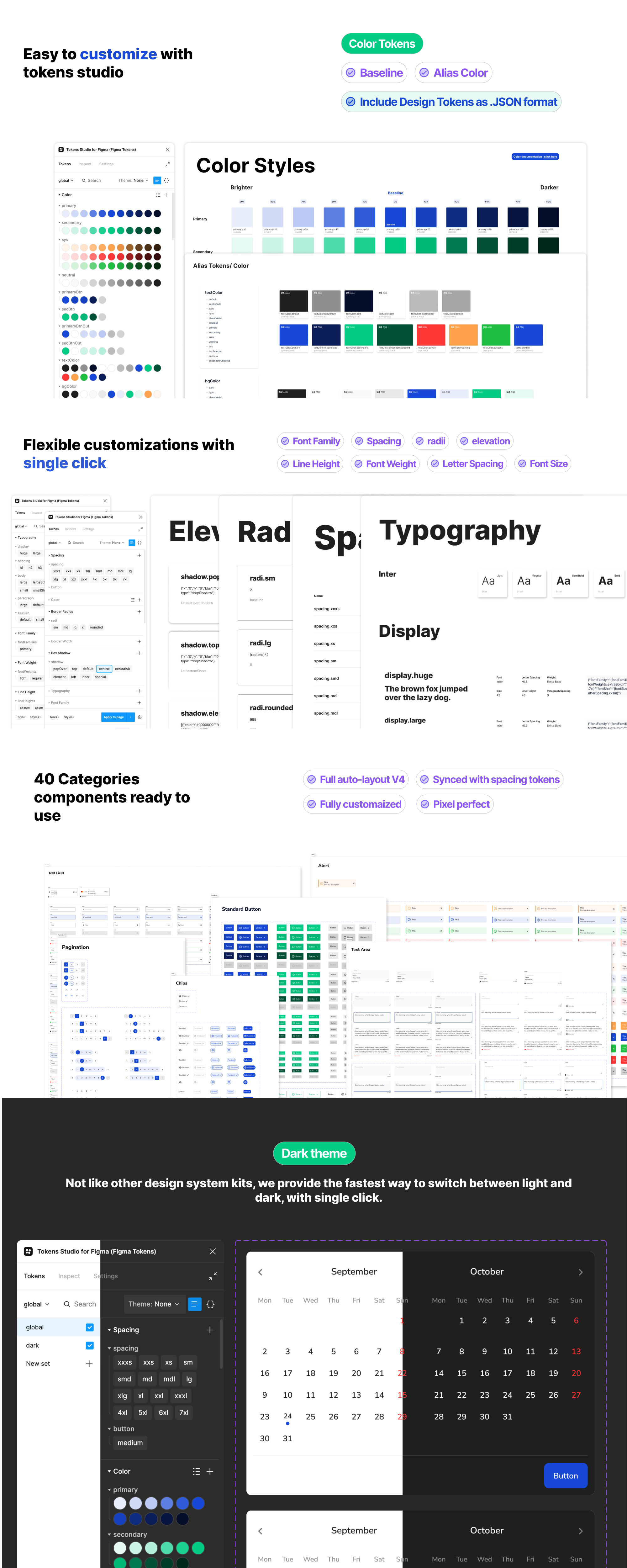 TheProjekts Design System For Figma presentation image