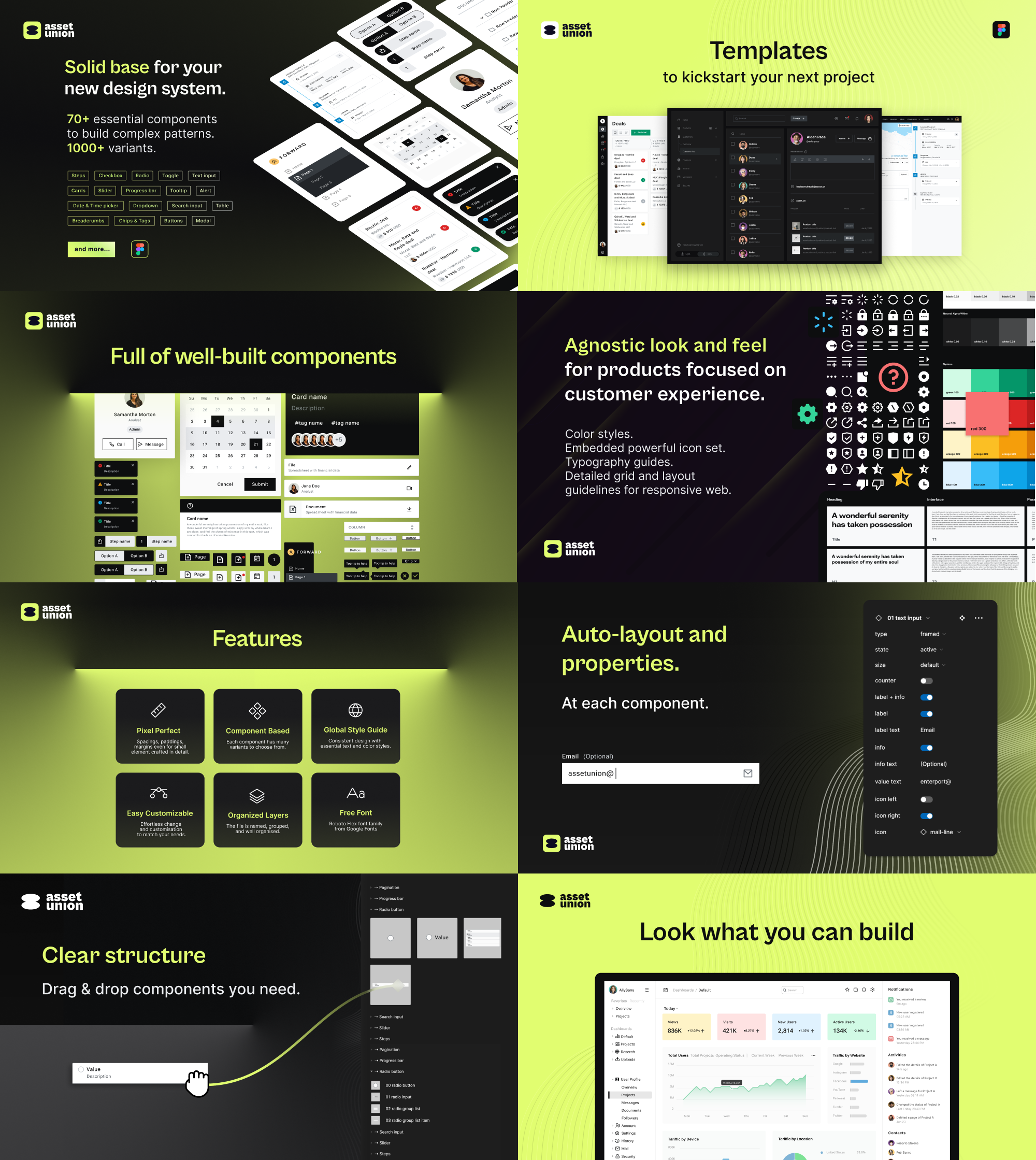 Enterprise UI Kit presentation image