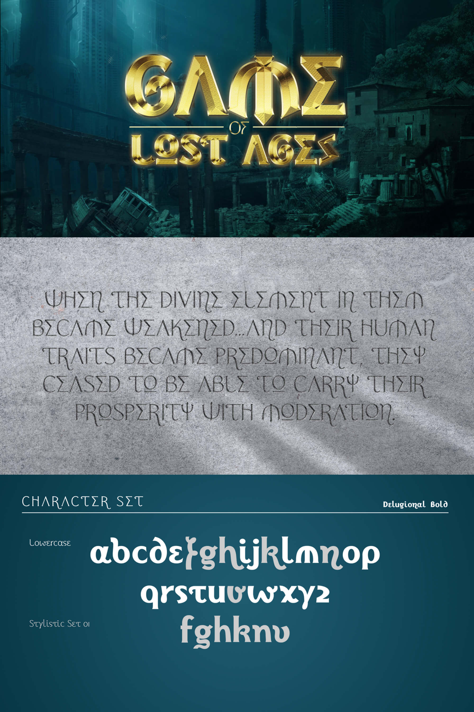 Delugional presentation image