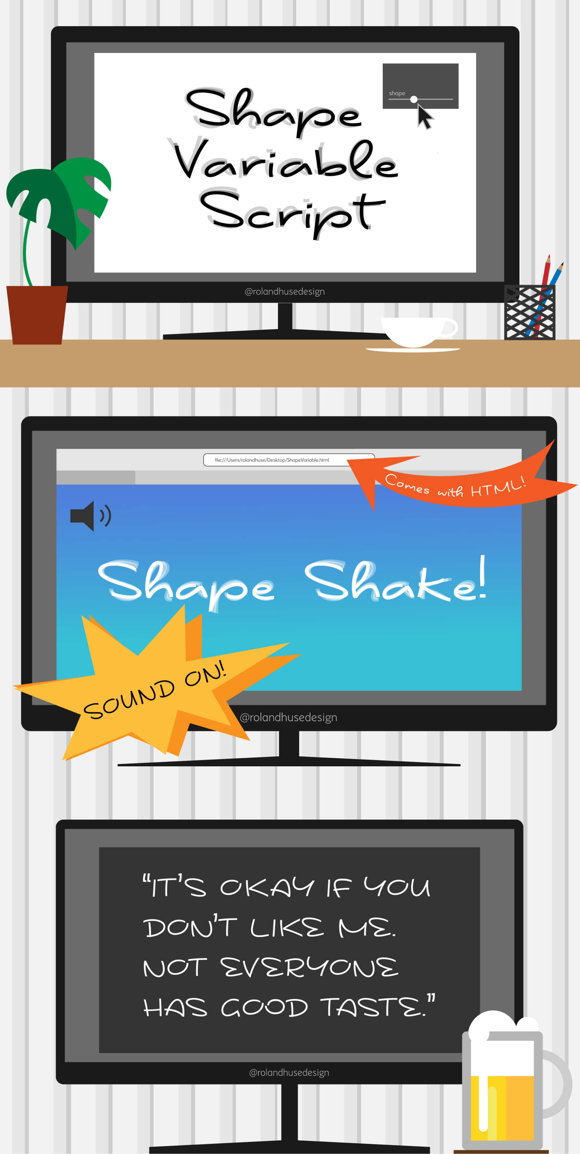 Shape Variable Script presentation image