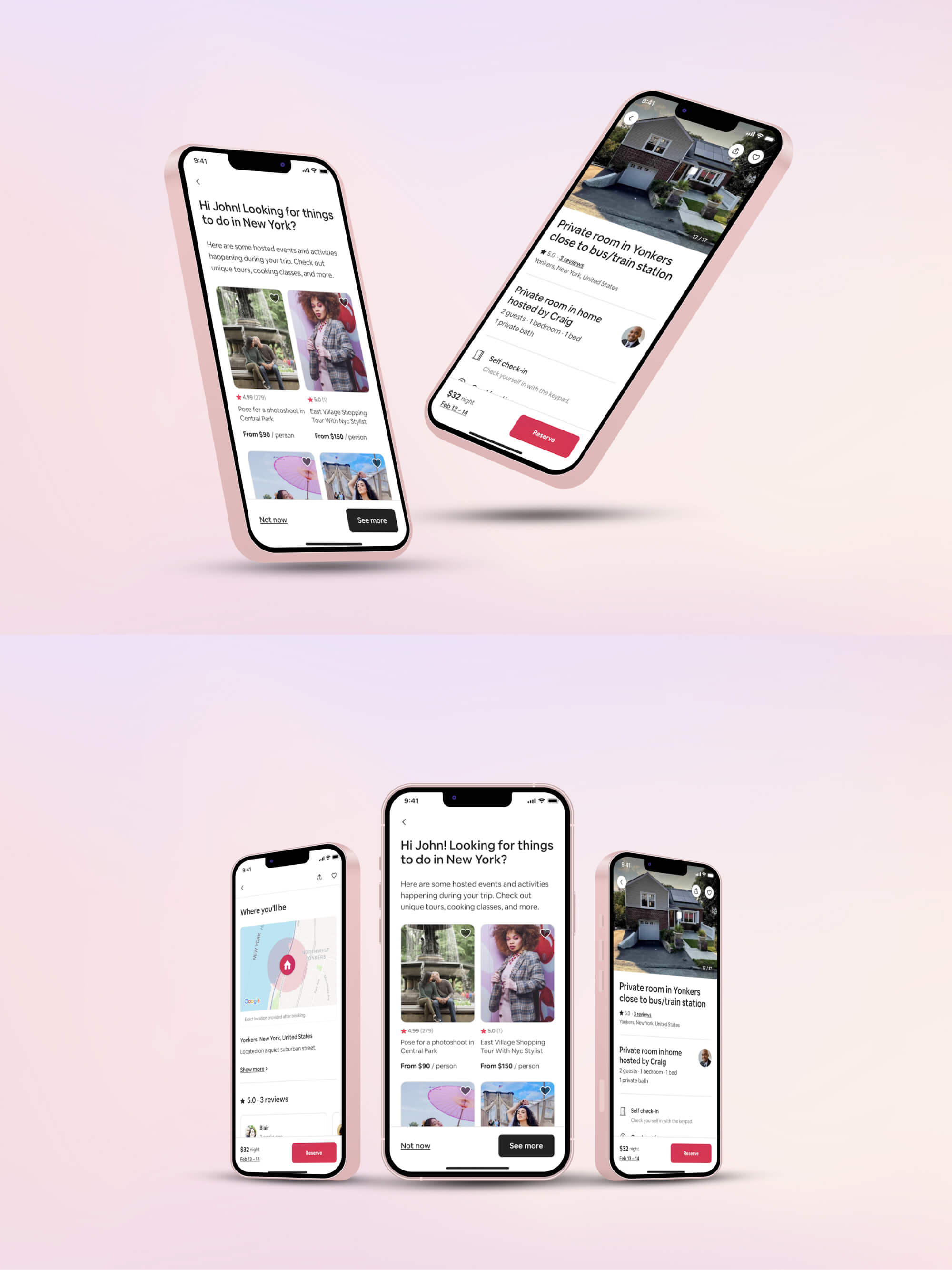 Premium iPhone Mockups presentation image
