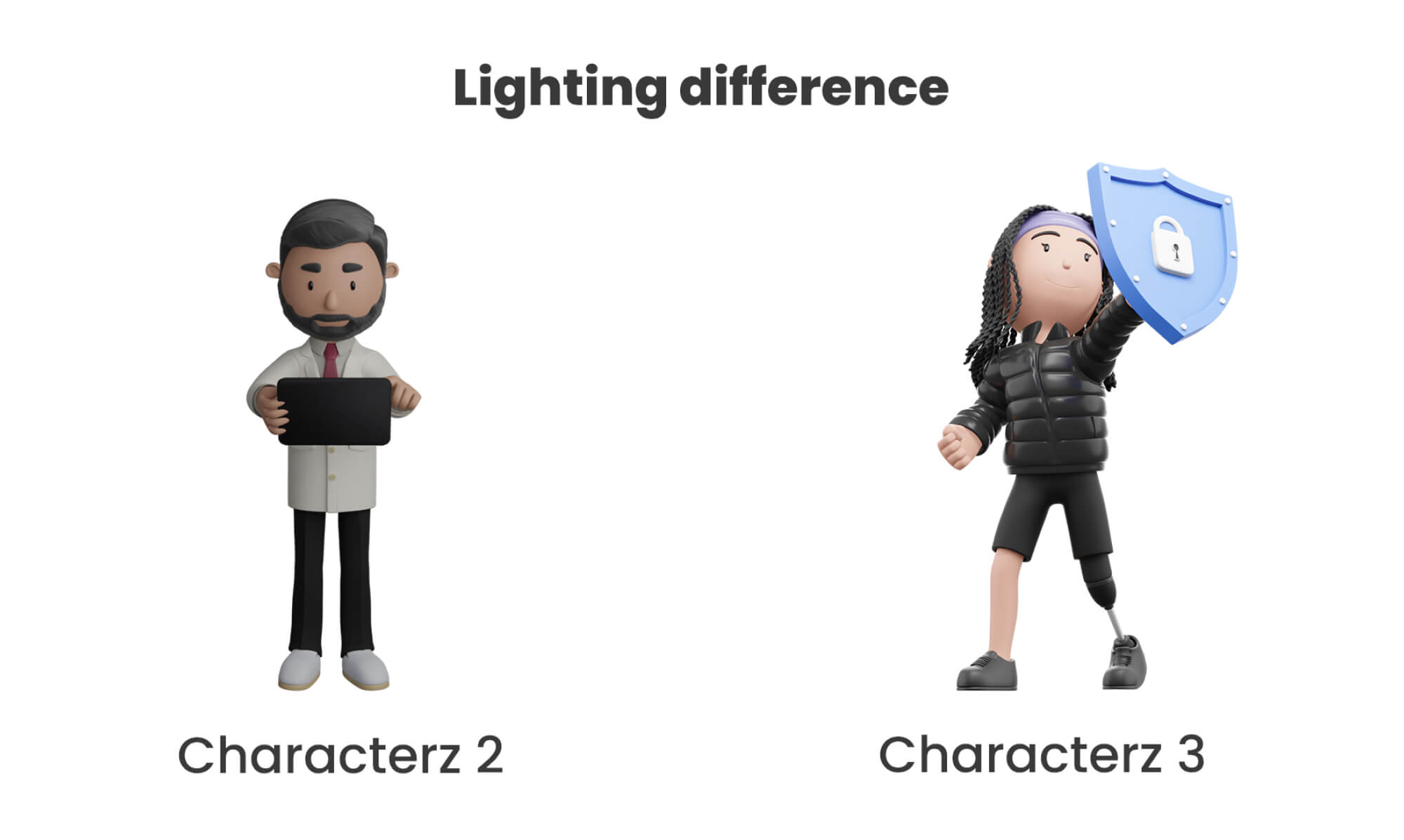 CHARACTERZ 3 - The biggest 3D library in the world presentation image