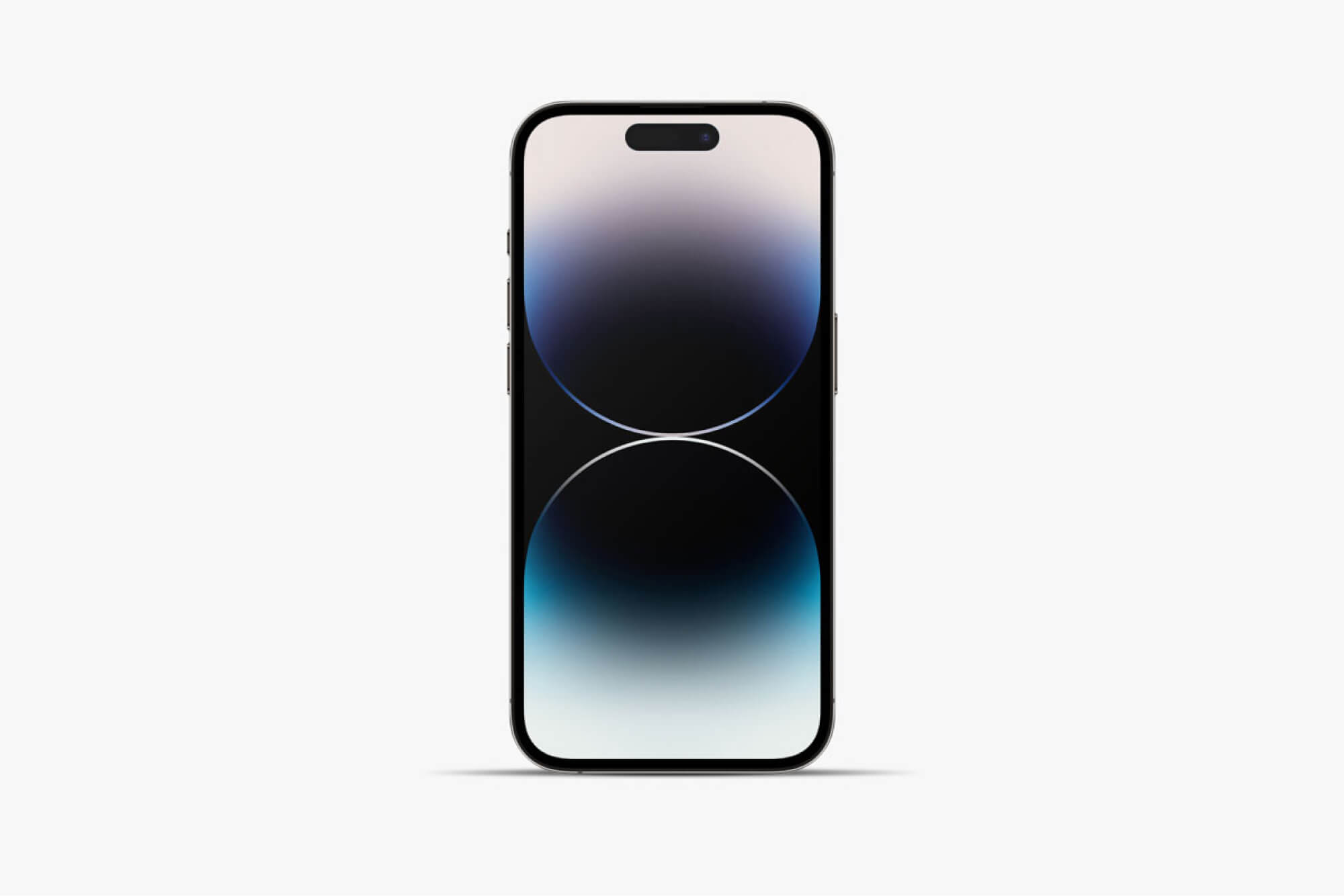 iPhone 14 Pro Mock-Up - Adobe Photoshop PSD presentation image