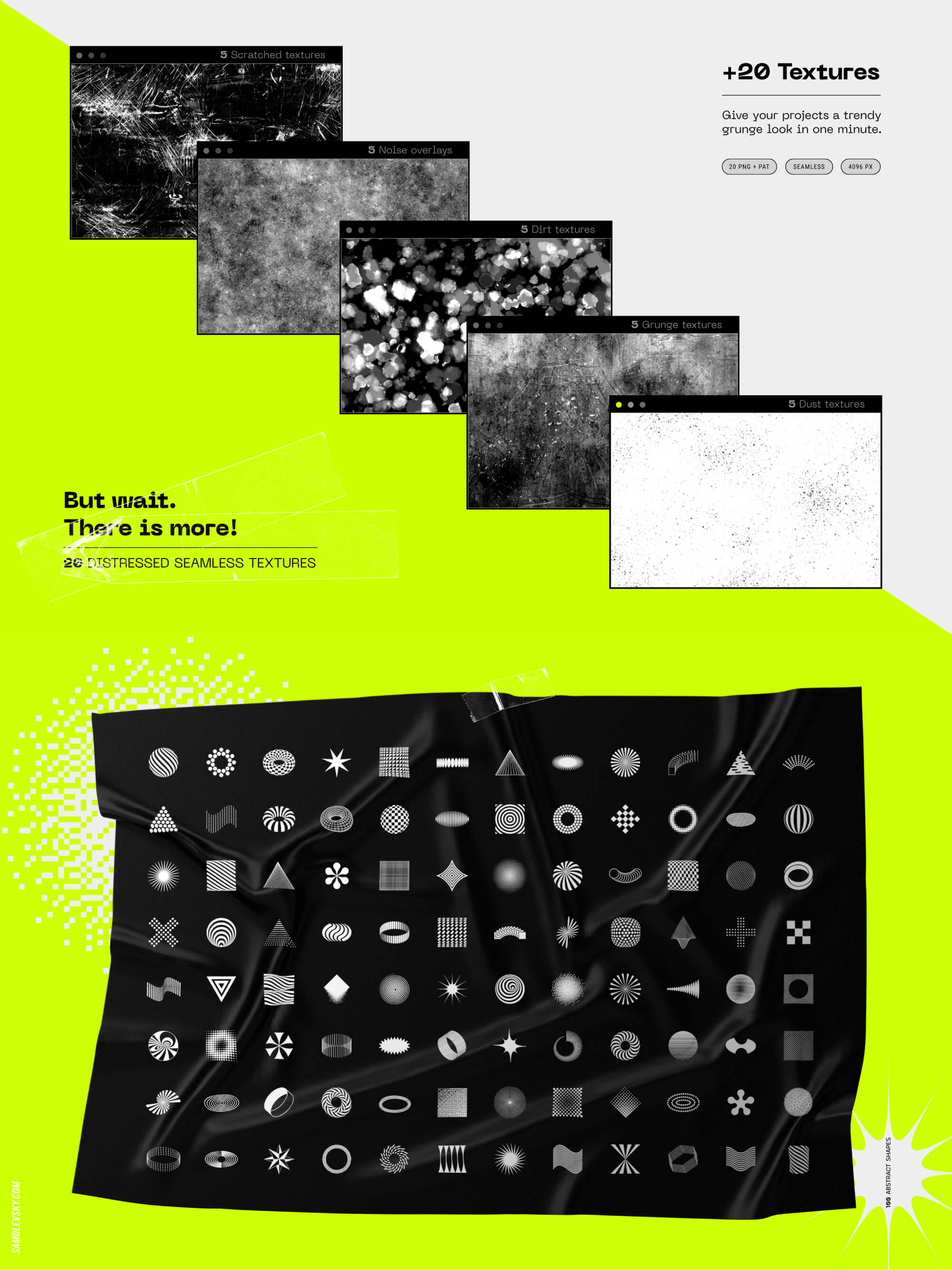 Abstract design elements collection presentation image