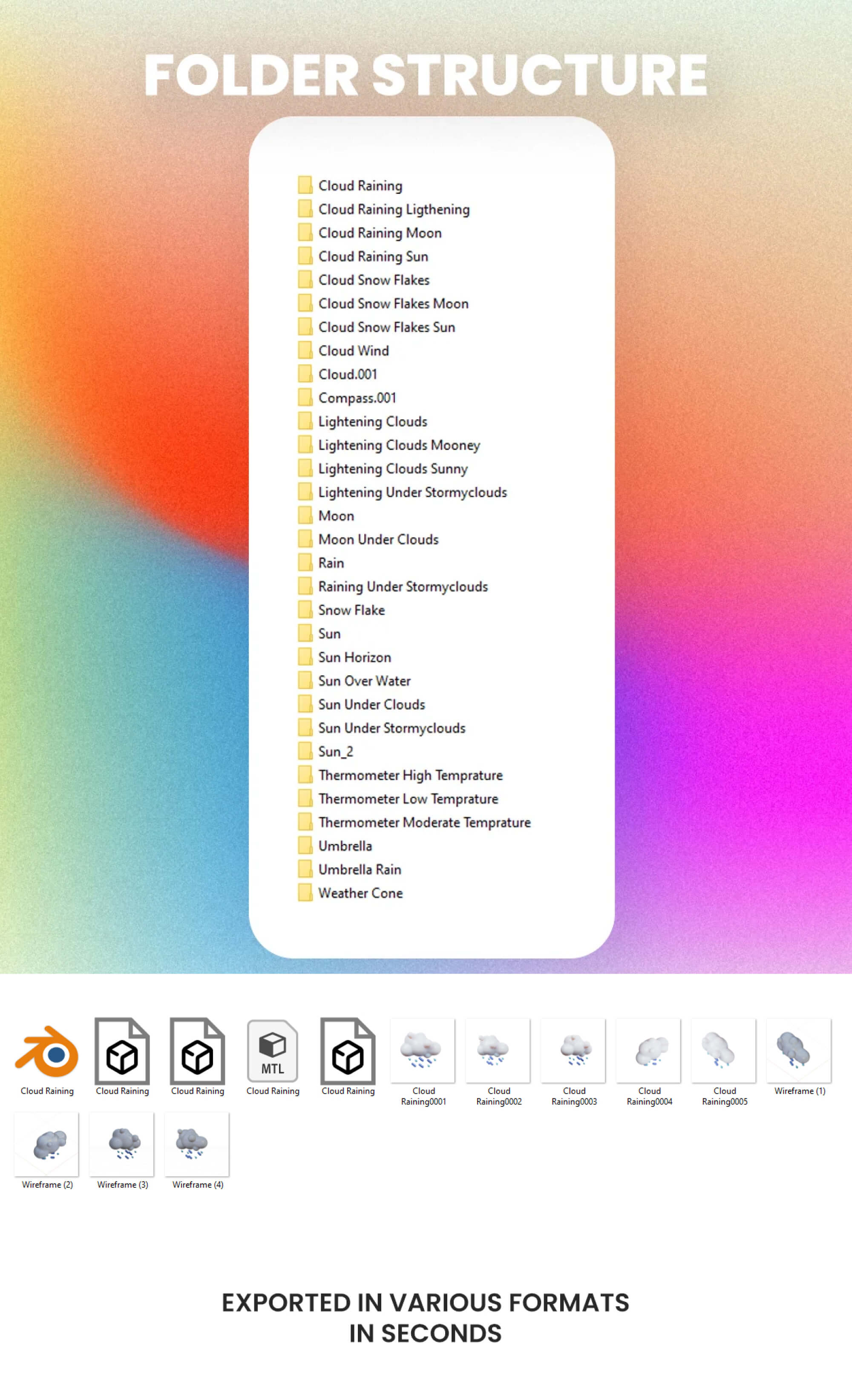 Mass Export 2.0: Export Thousand Objects In Seconds from Blender presentation image