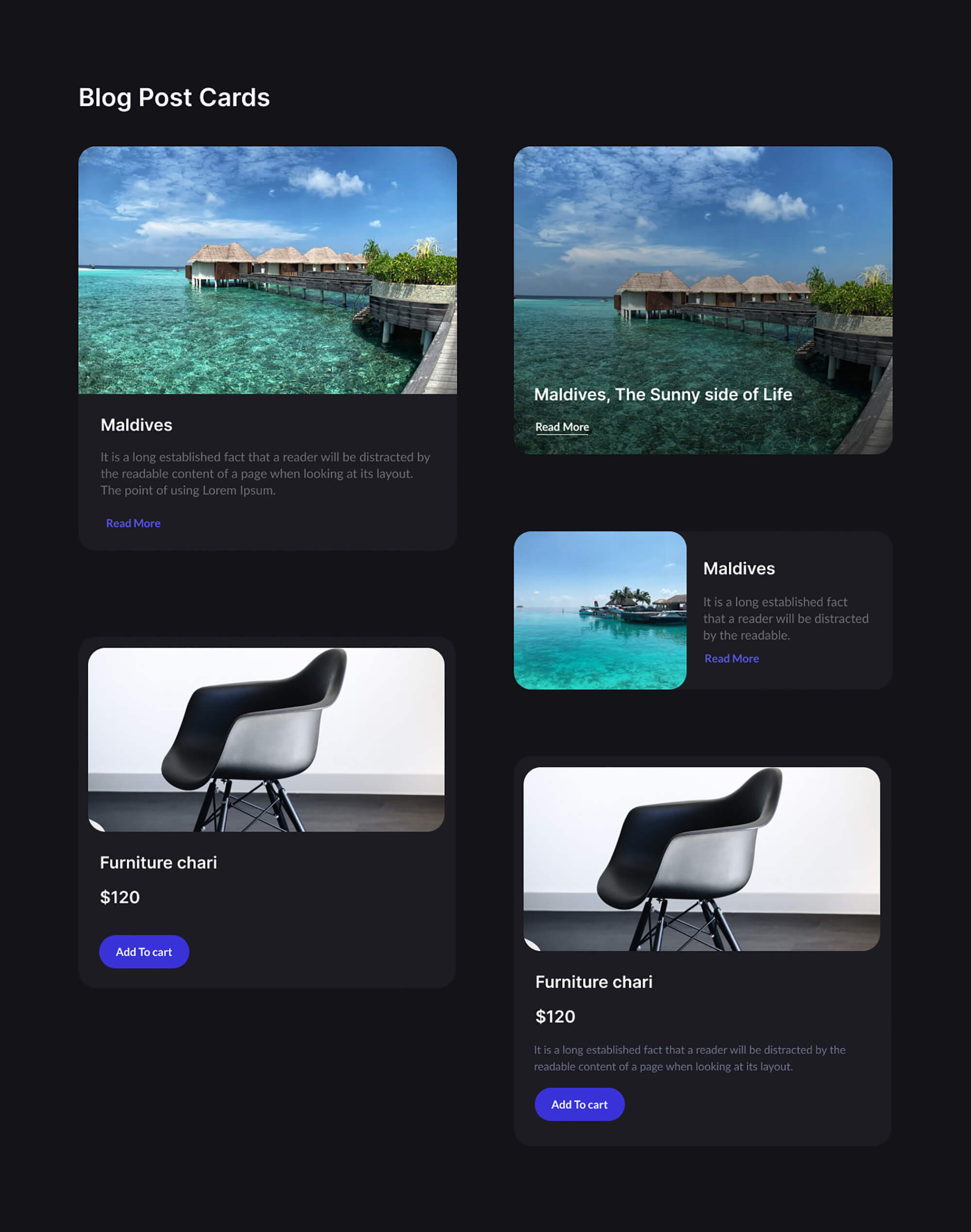Cards UI Kit Design in free download Figma presentation image