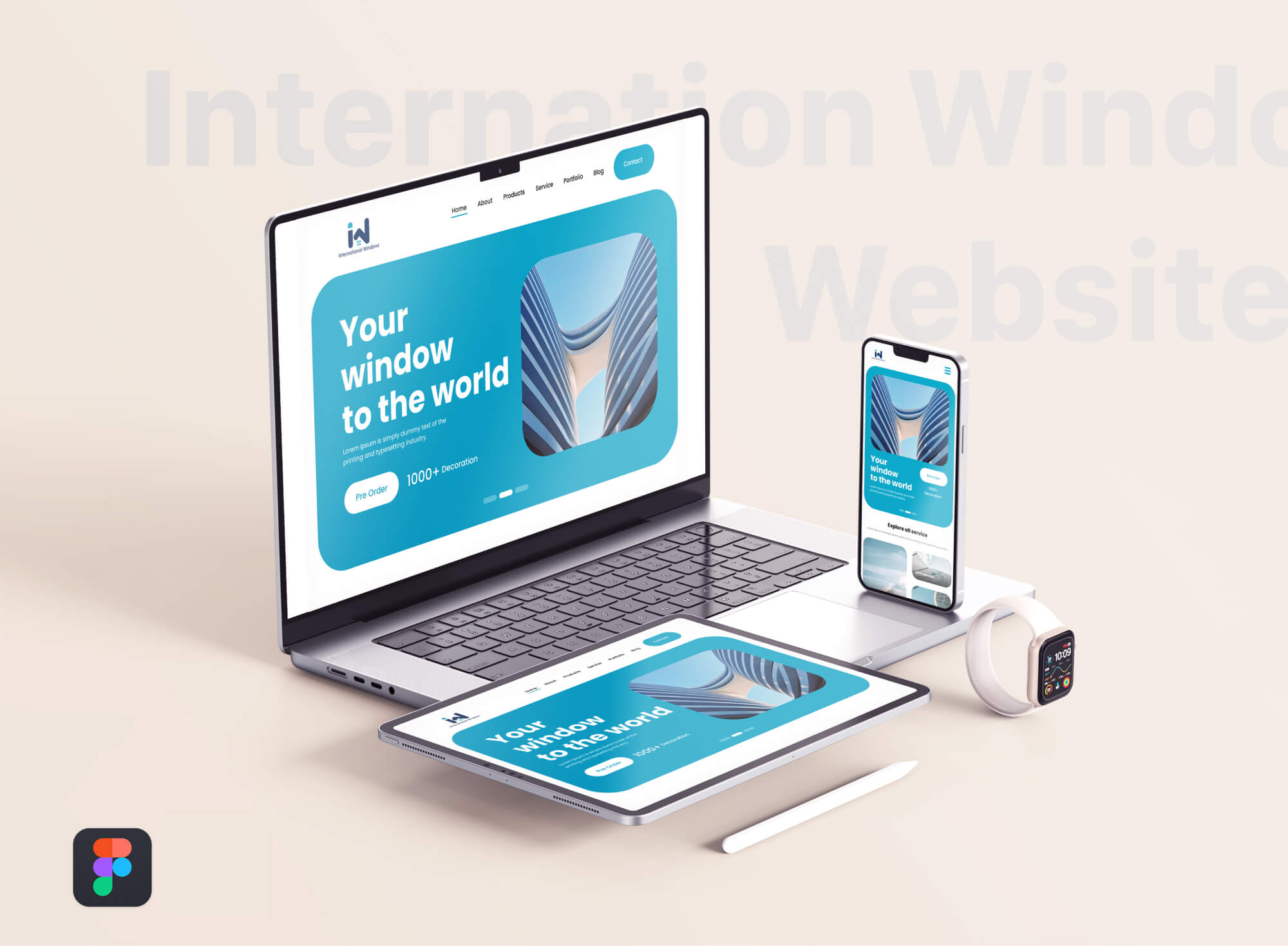 Internation Windows Redesign UI Concept presentation image