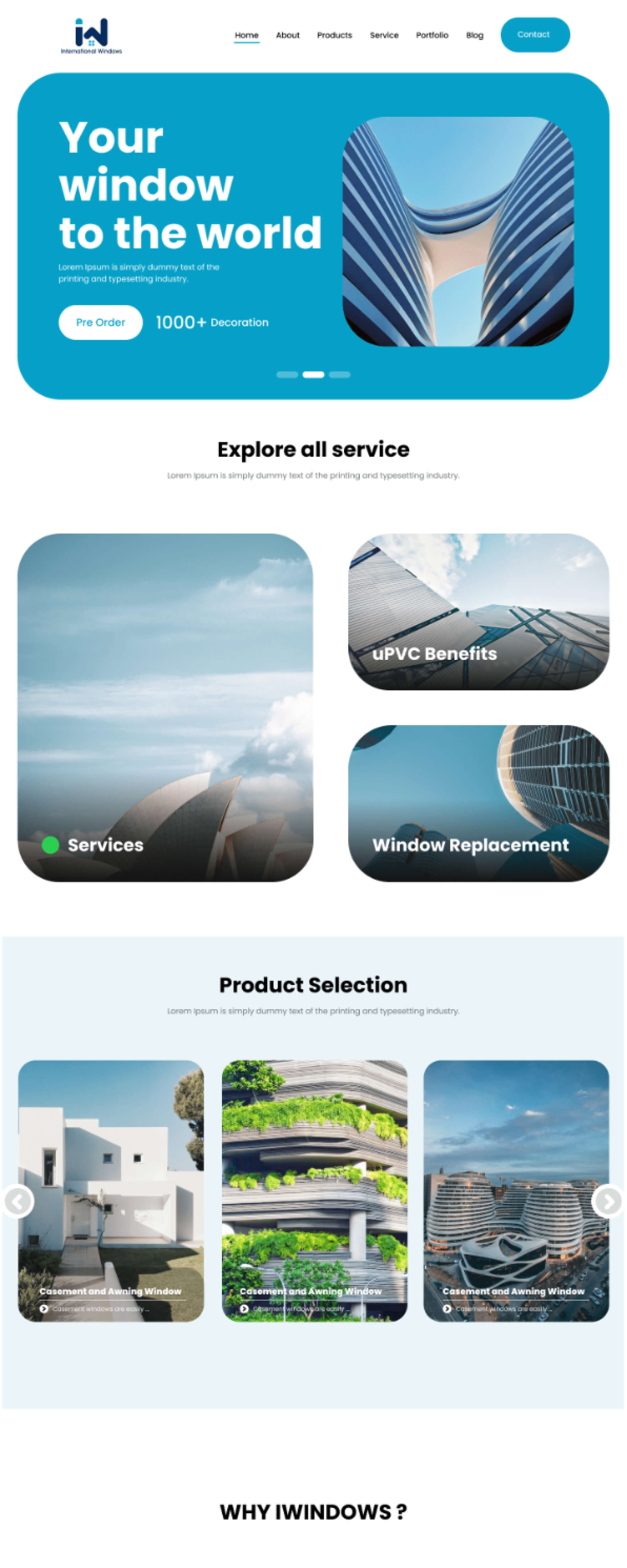 Internation Windows Redesign UI Concept presentation image
