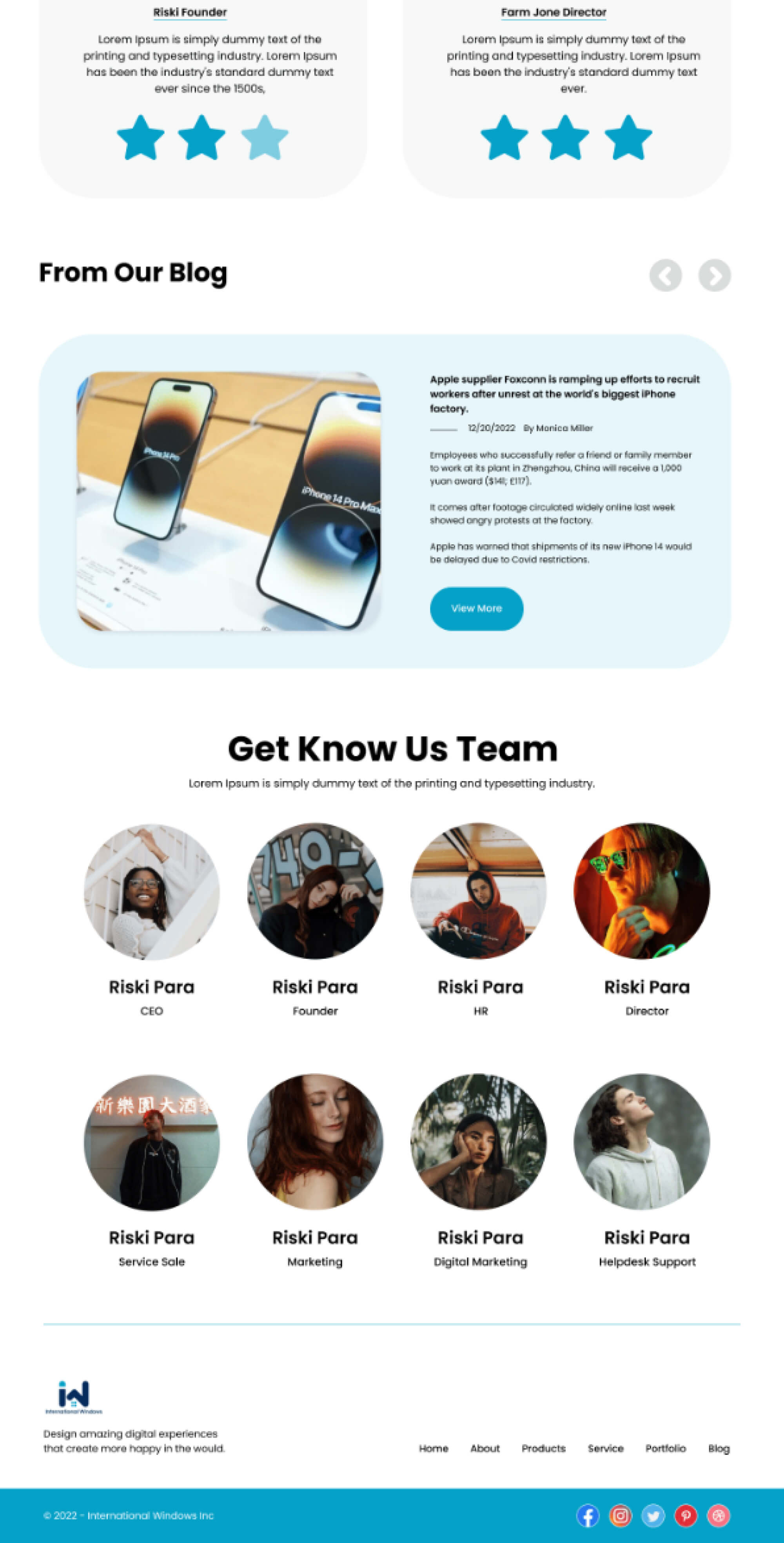 Internation Windows Redesign UI Concept presentation image