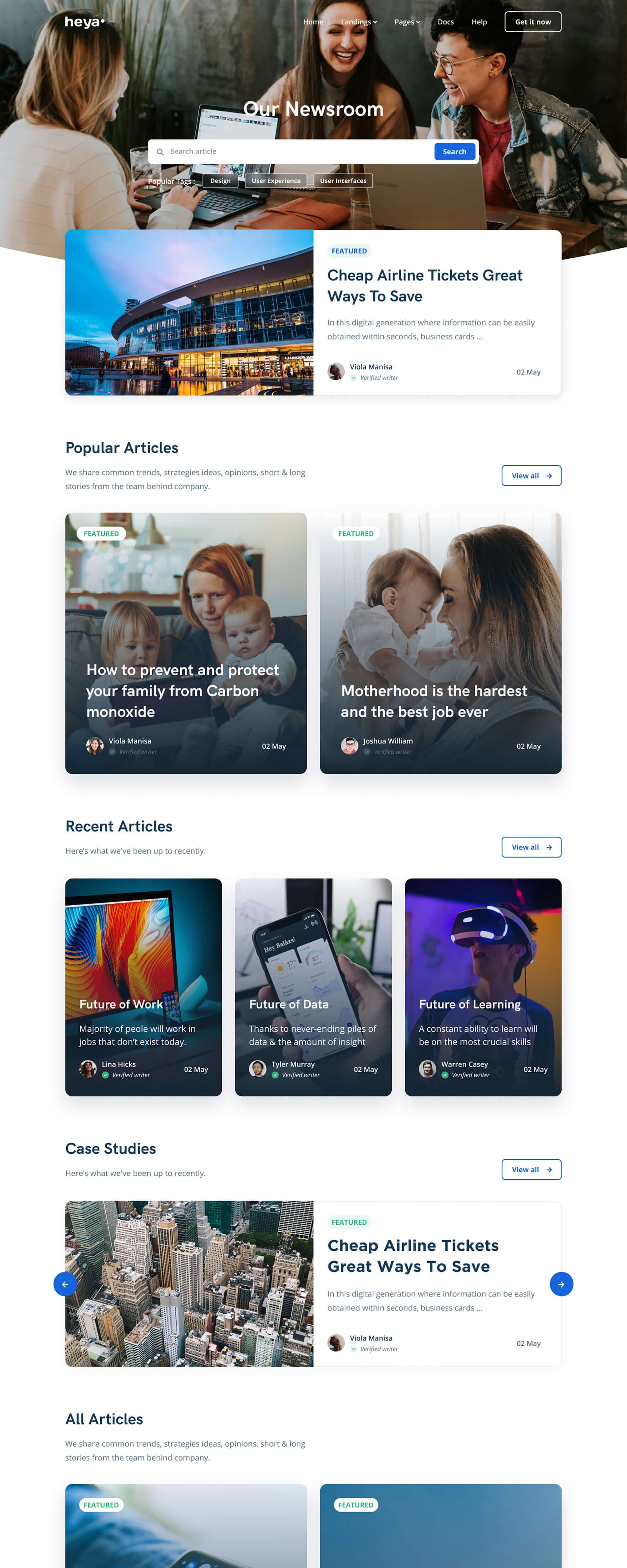 Heya Blog Magazine presentation image