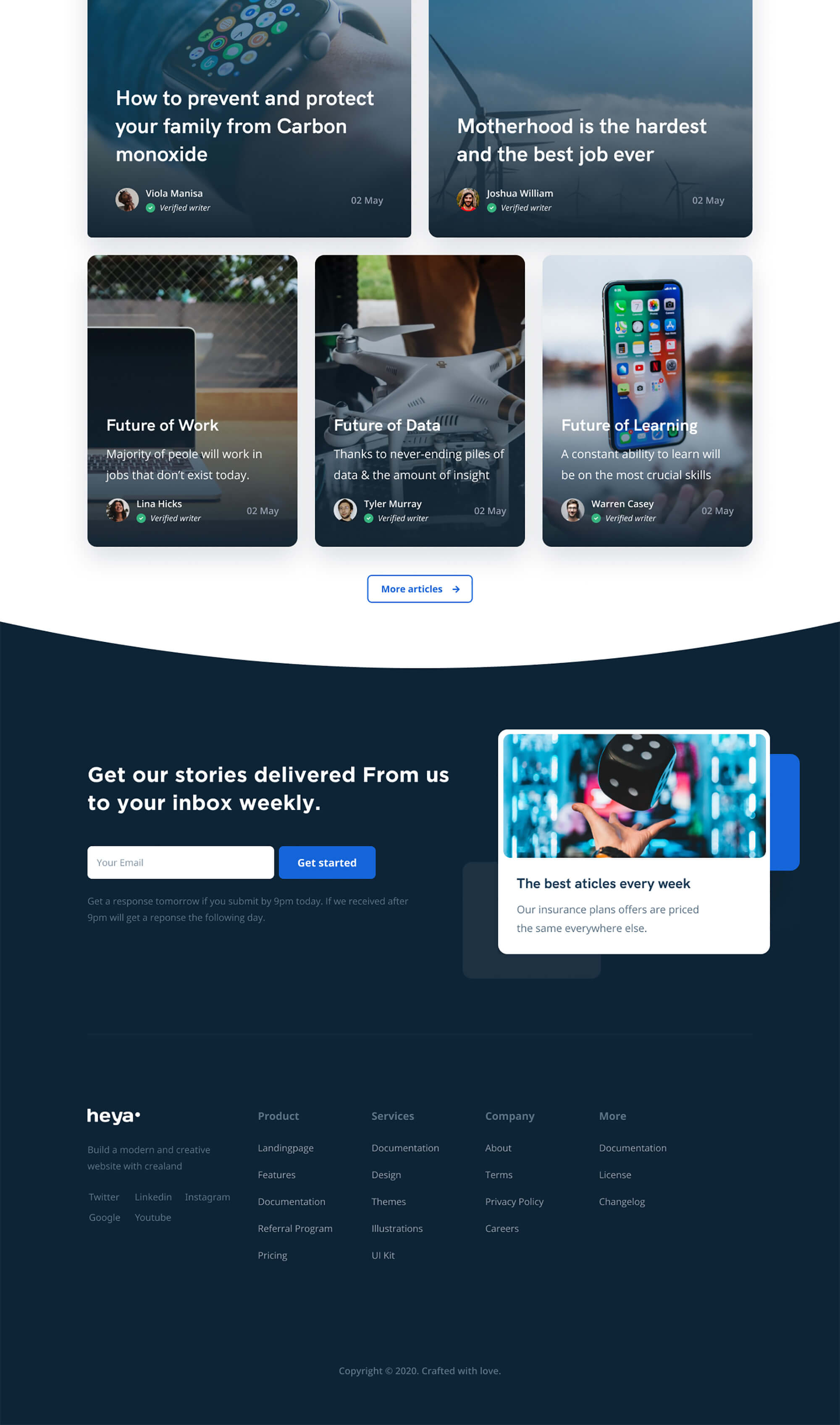 Heya Blog Magazine presentation image