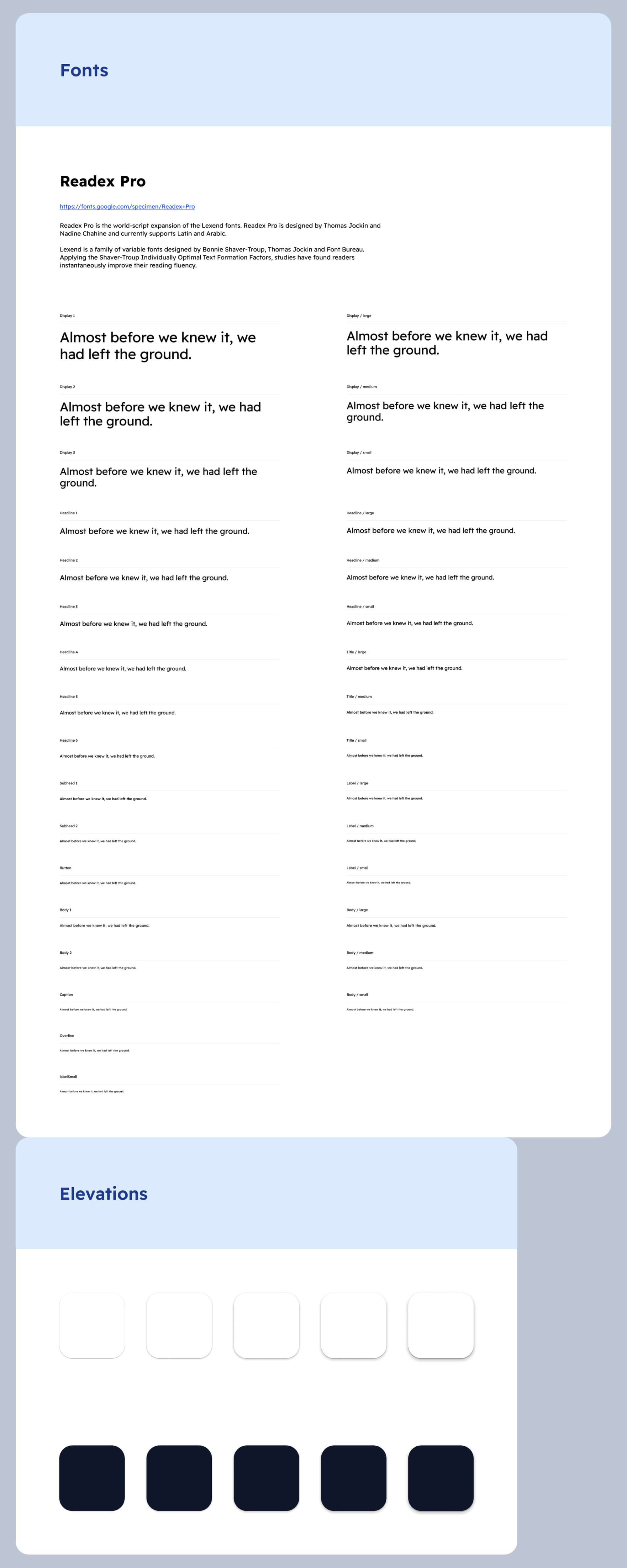 Material Lite Design System presentation image