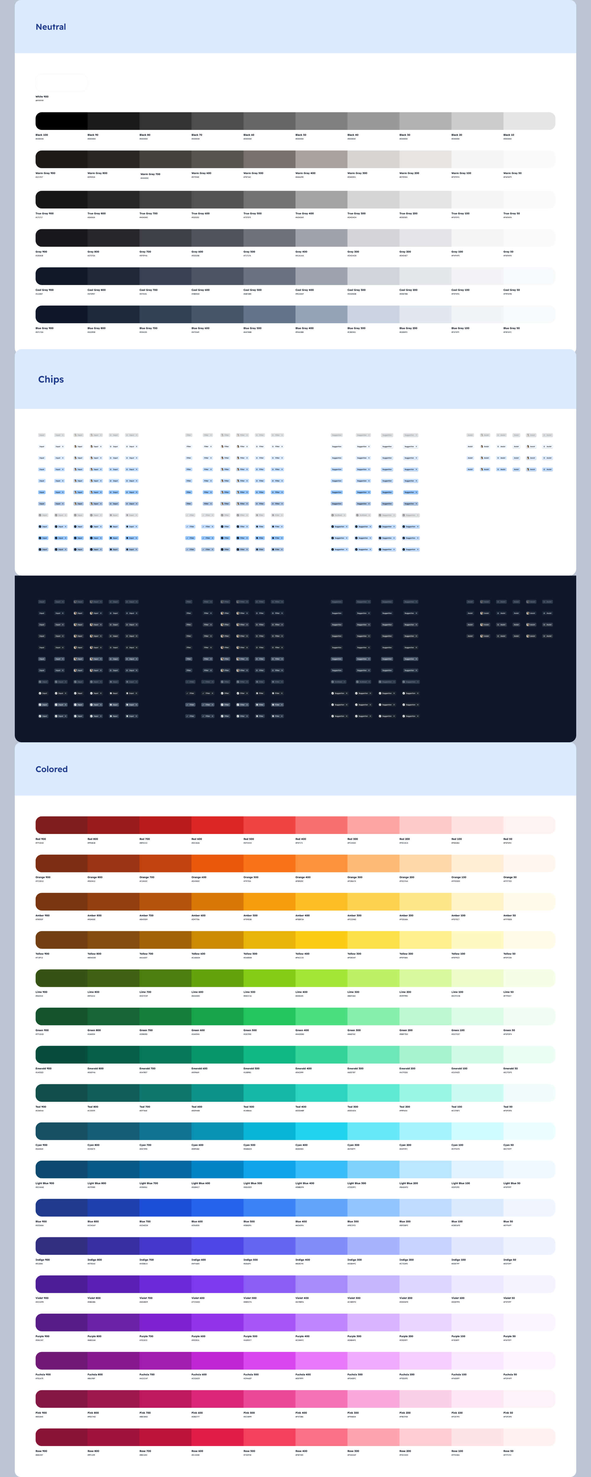 Material Lite Design System presentation image