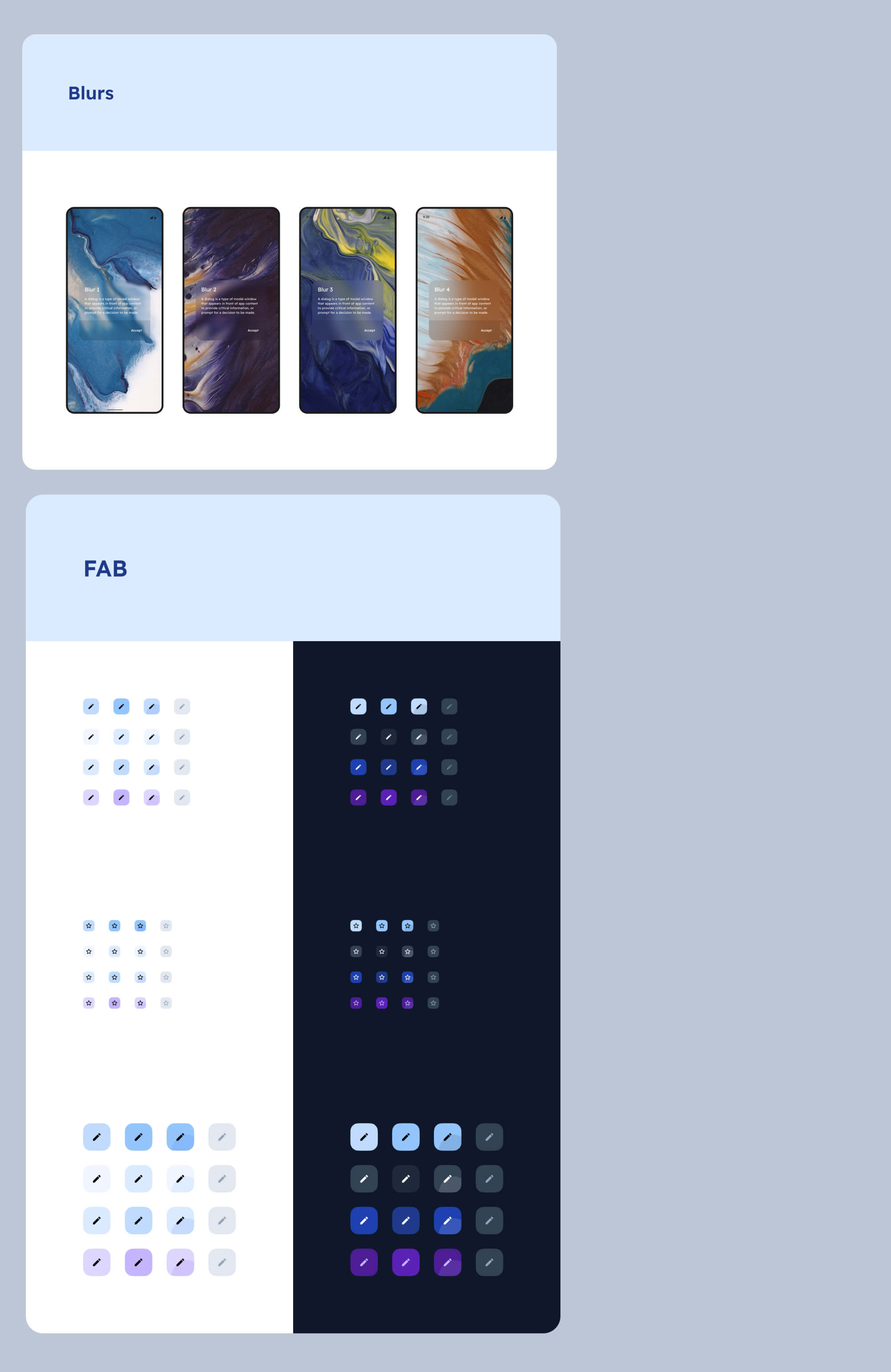Material Lite Design System presentation image