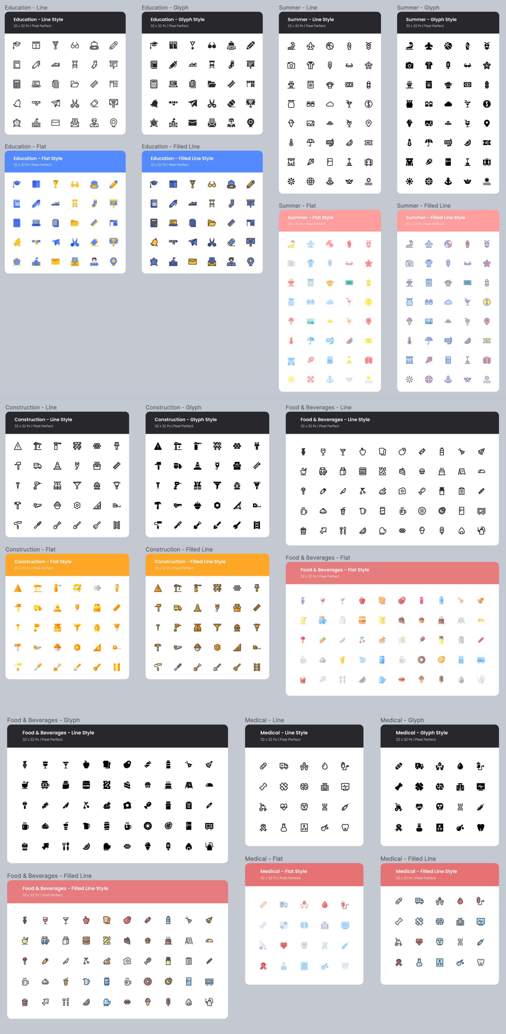 Icon Pack - Free Icons Set presentation image