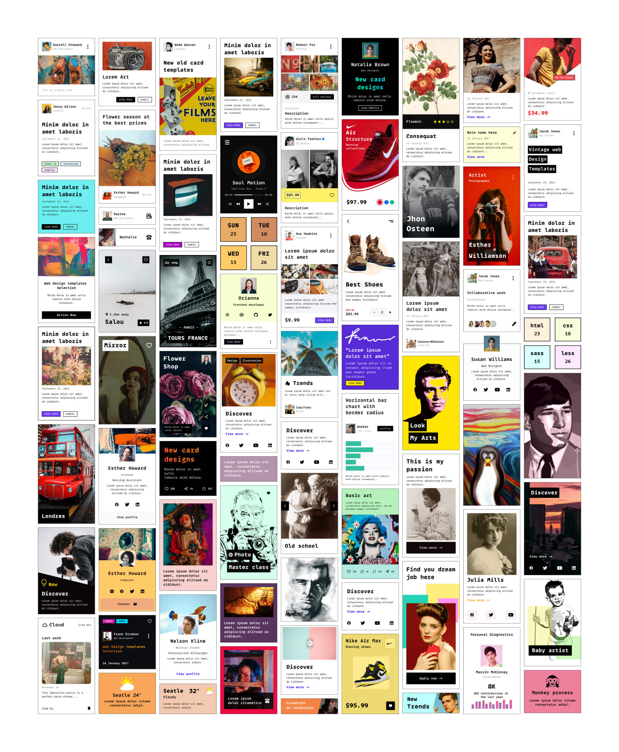 Cards Components presentation image