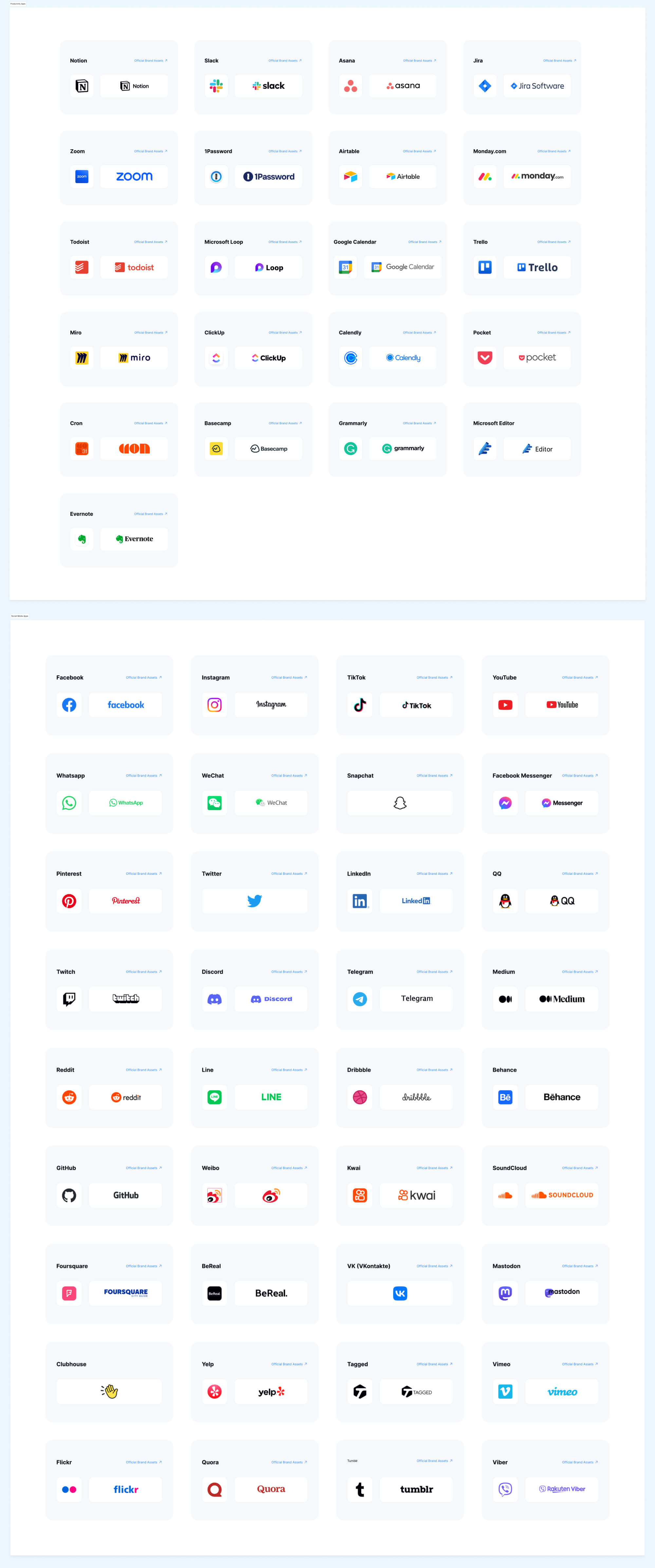Editable Logo Pack (SVG) | BRIX Agency presentation image
